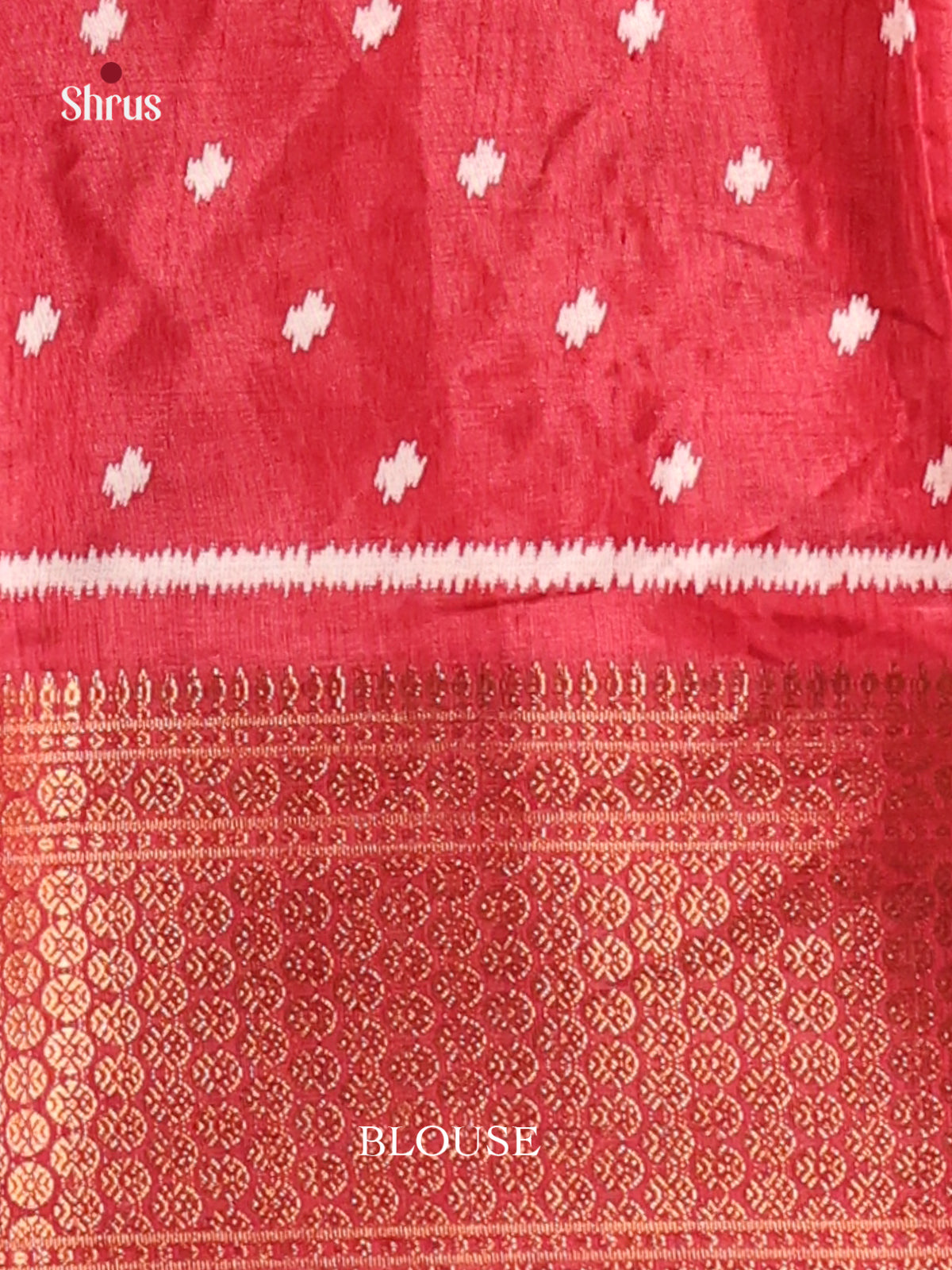 Maroon - Semi Crepe Saree - Shop on Shrus.com