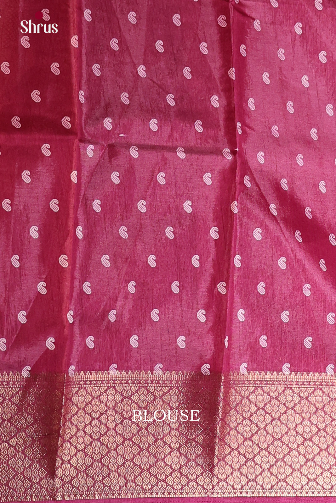 DHS09132 - Semi Crepe Saree - Shop on Shrus.com