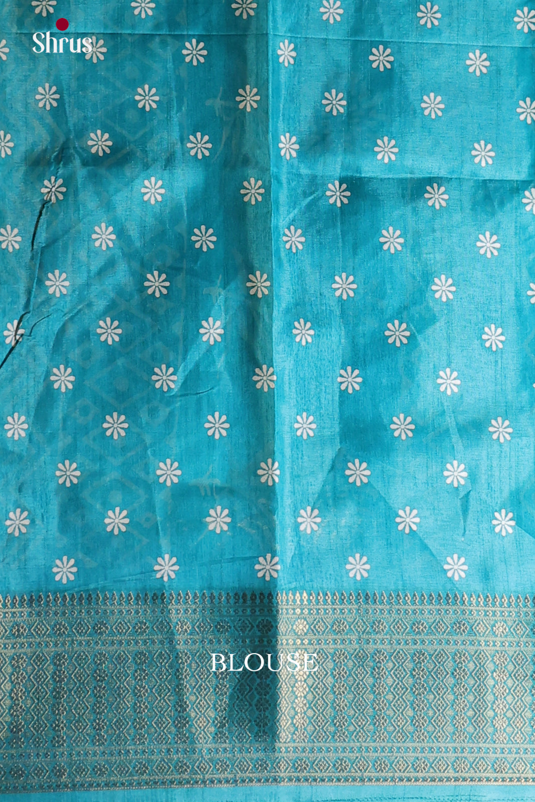 DHS09179 - Semi Crepe Saree - Shop on Shrus.com
