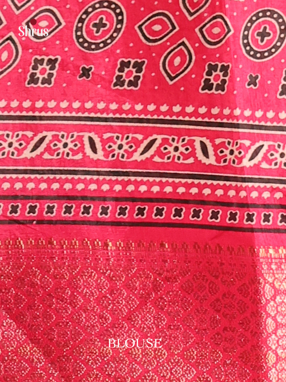 DHS09318 - Semi Crepe Saree - Shop on Shrus.com