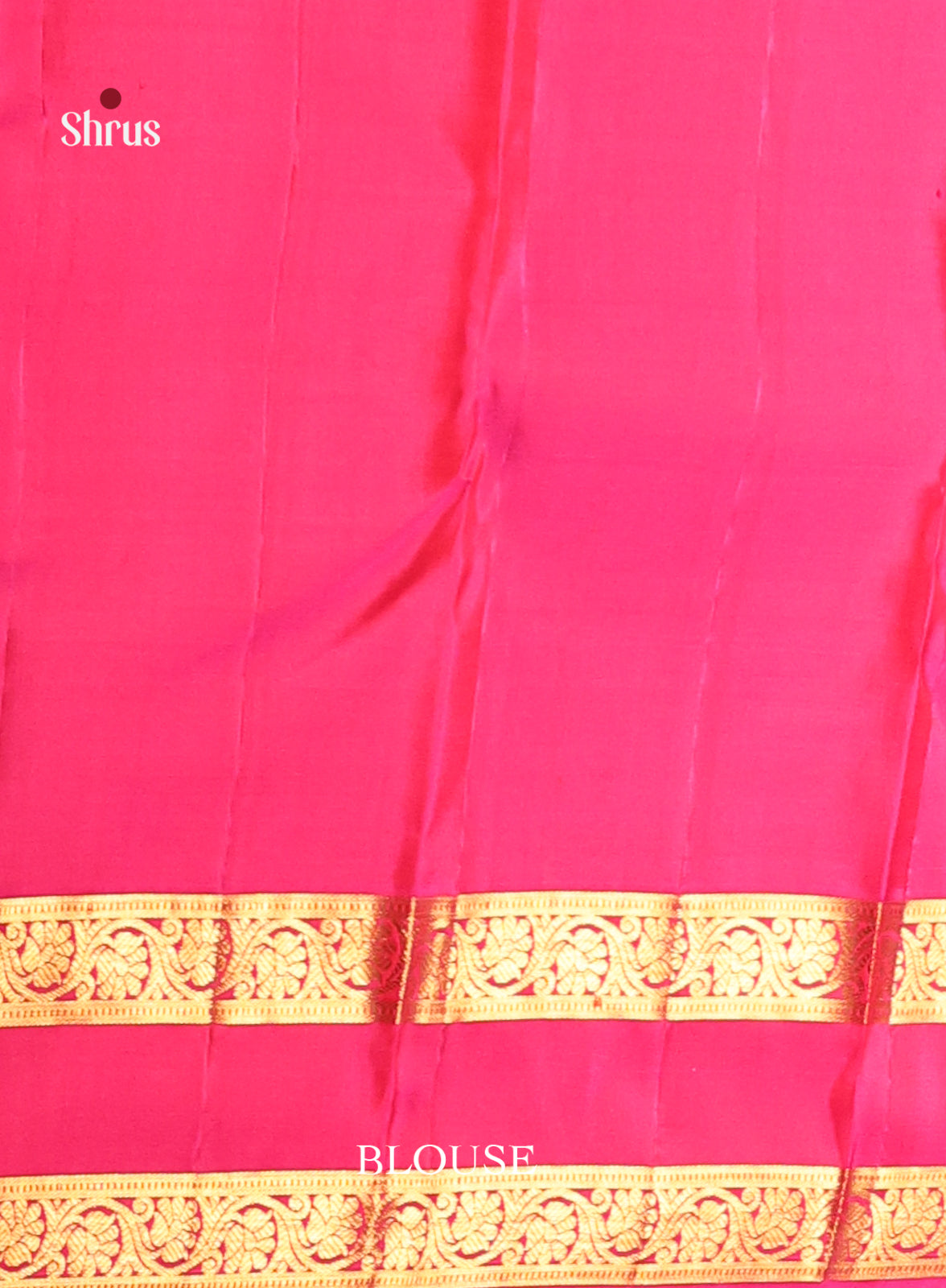 Classy Blue Kanchipuram silk Saree with Pink rettaipet zari border 2