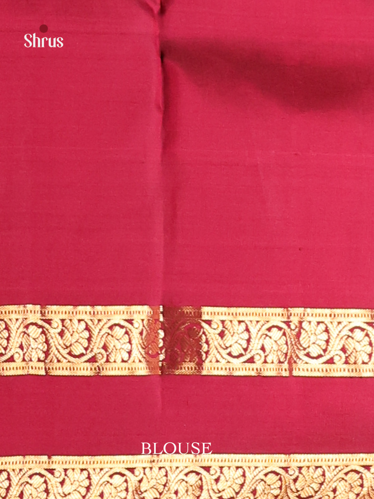 Stunning Pink Kanjivaram Silk Saree with rettaipet zari border -2