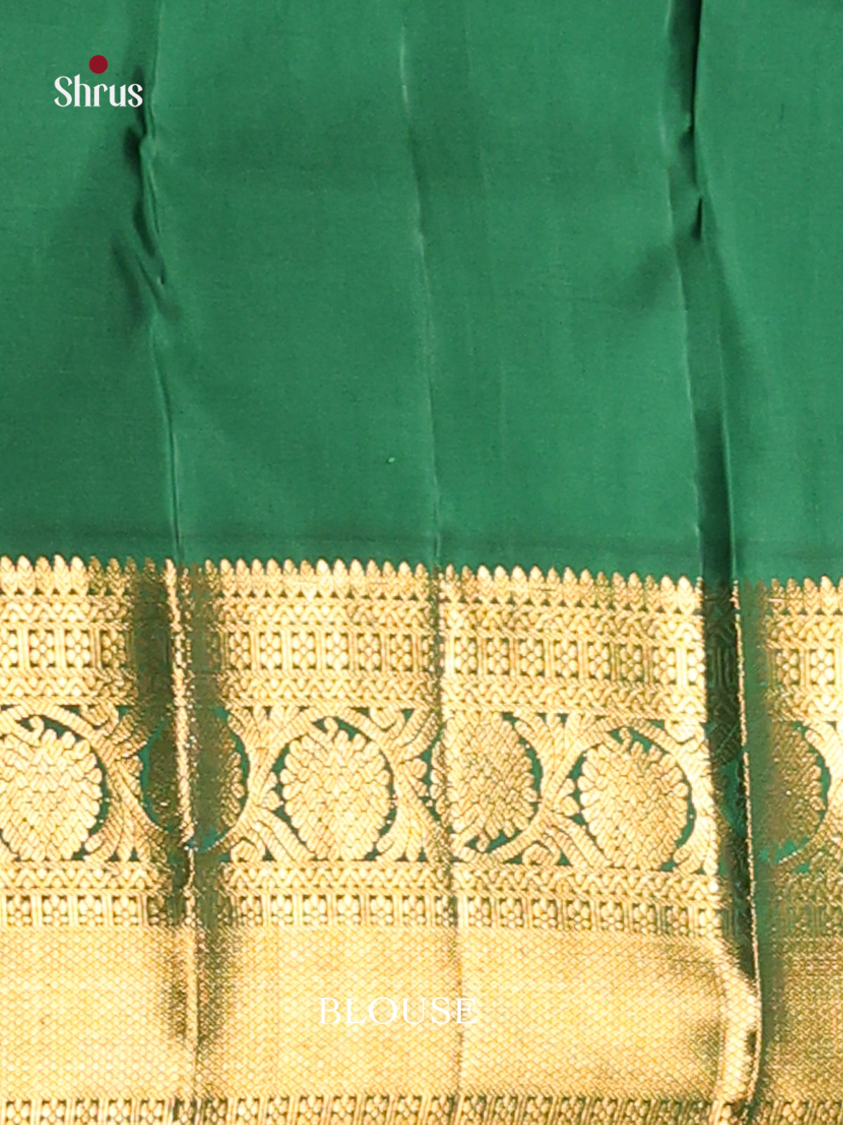Classy Rust Korvai Kanchipuram Silk Saree With Golden Motifs & Rich Green Zari Border 2
