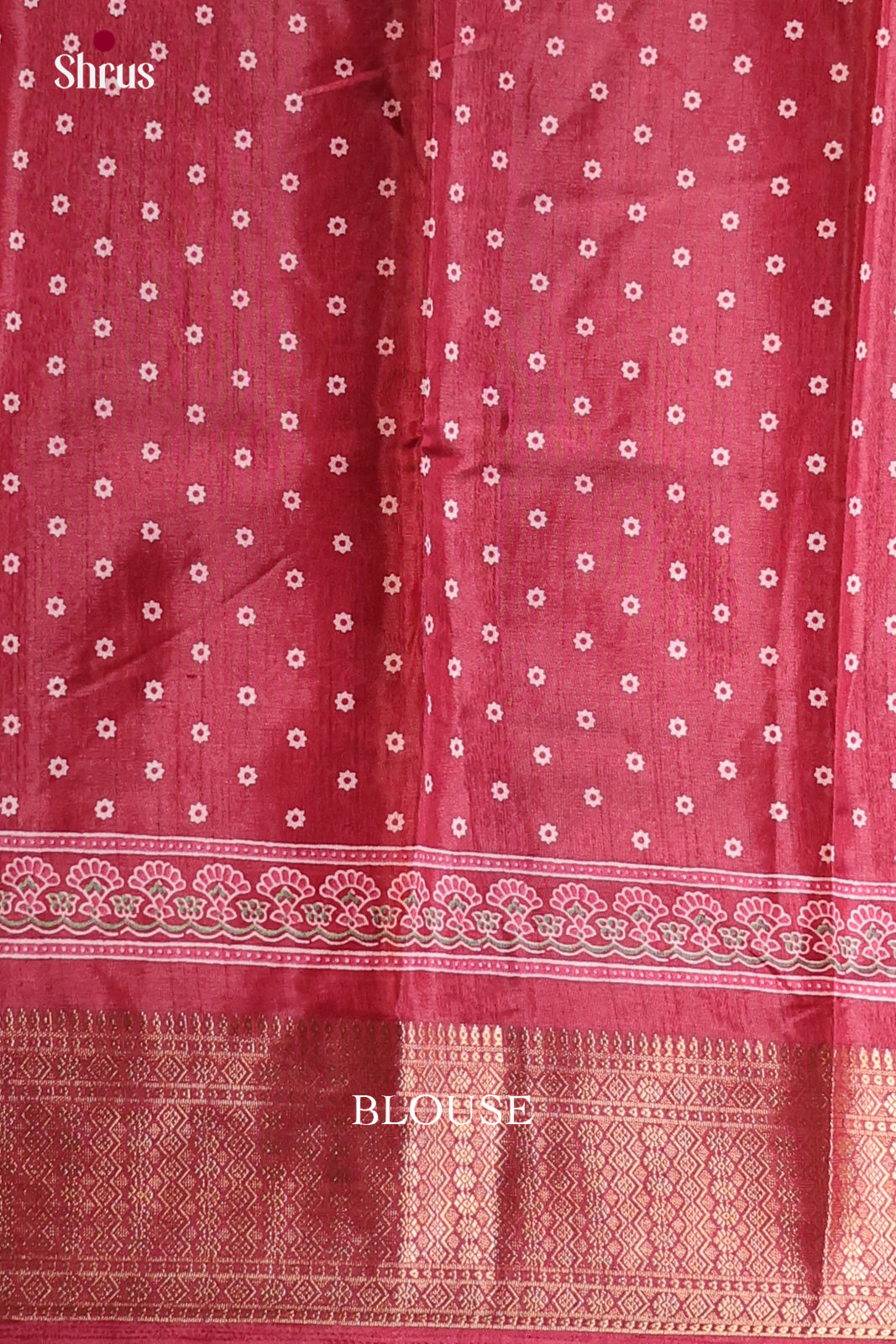 maroon - Semi Crepe Saree - Shop on Shrus.com