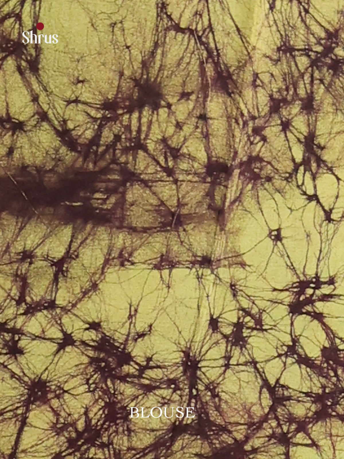 Brown & Green- Sungudi Cotton Saree