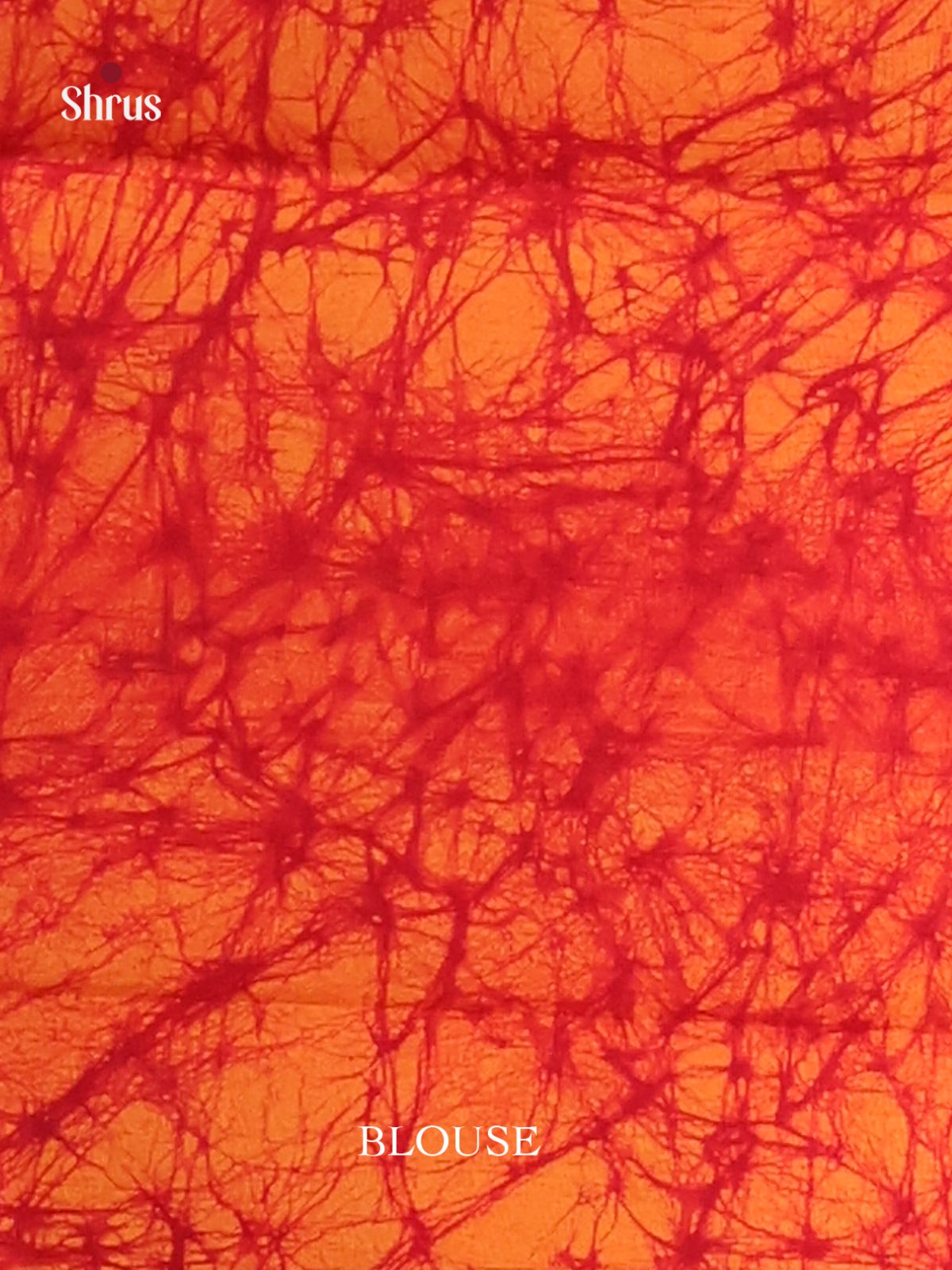 Red & Mustard - Sungudi Cotton Saree