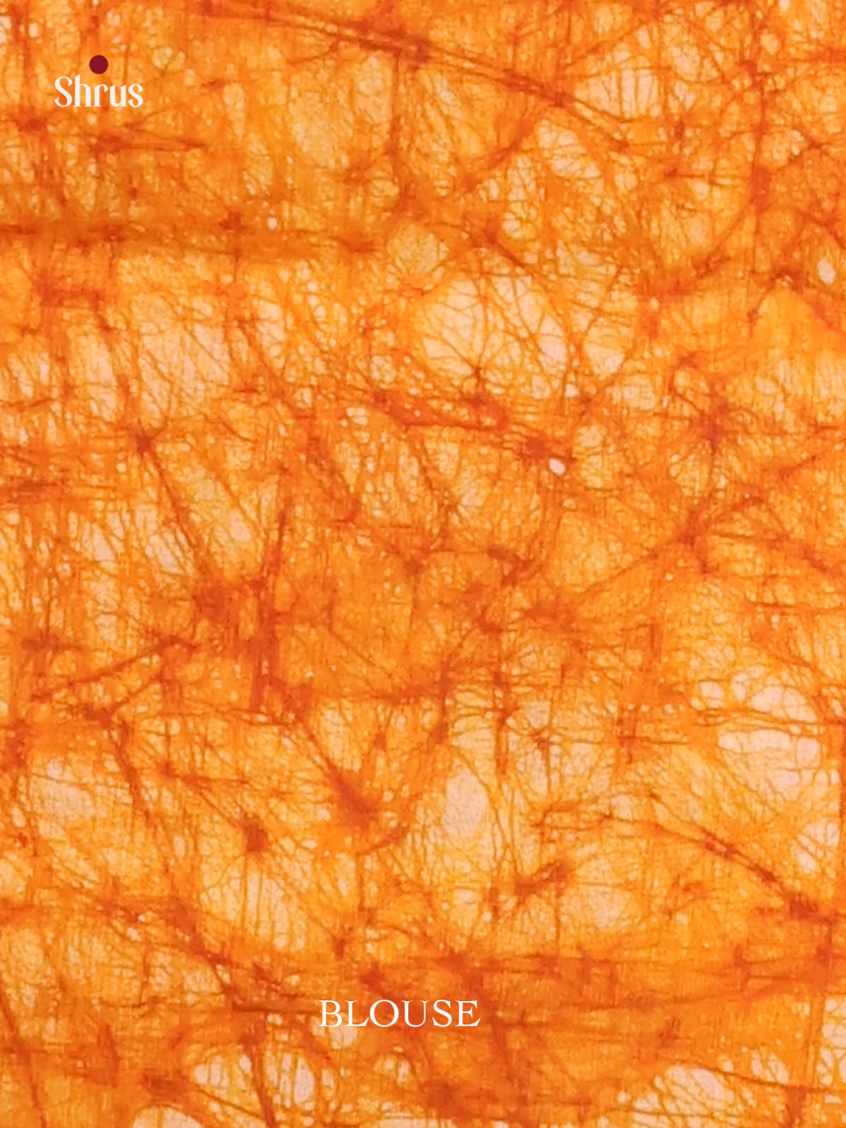 Orange & Yellow - Sungudi Cotton Saree