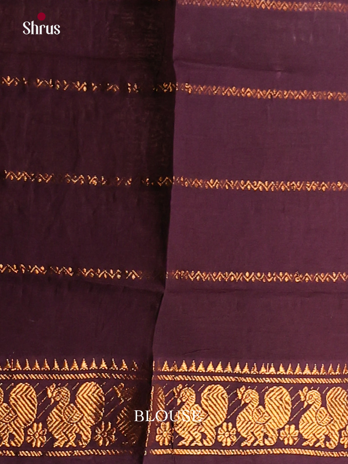 Pink & Brown - Sungudi Cotton Saree
