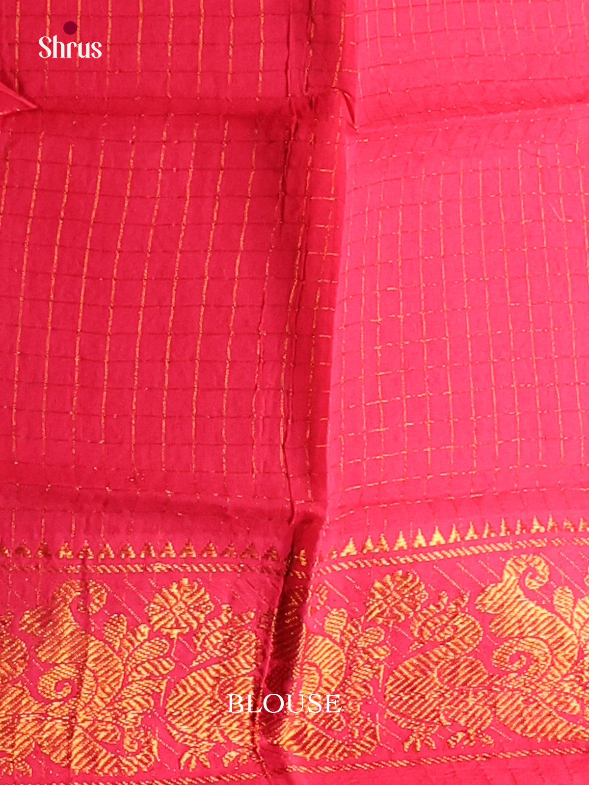 Brown & Pink - Sungudi Cotton Saree
