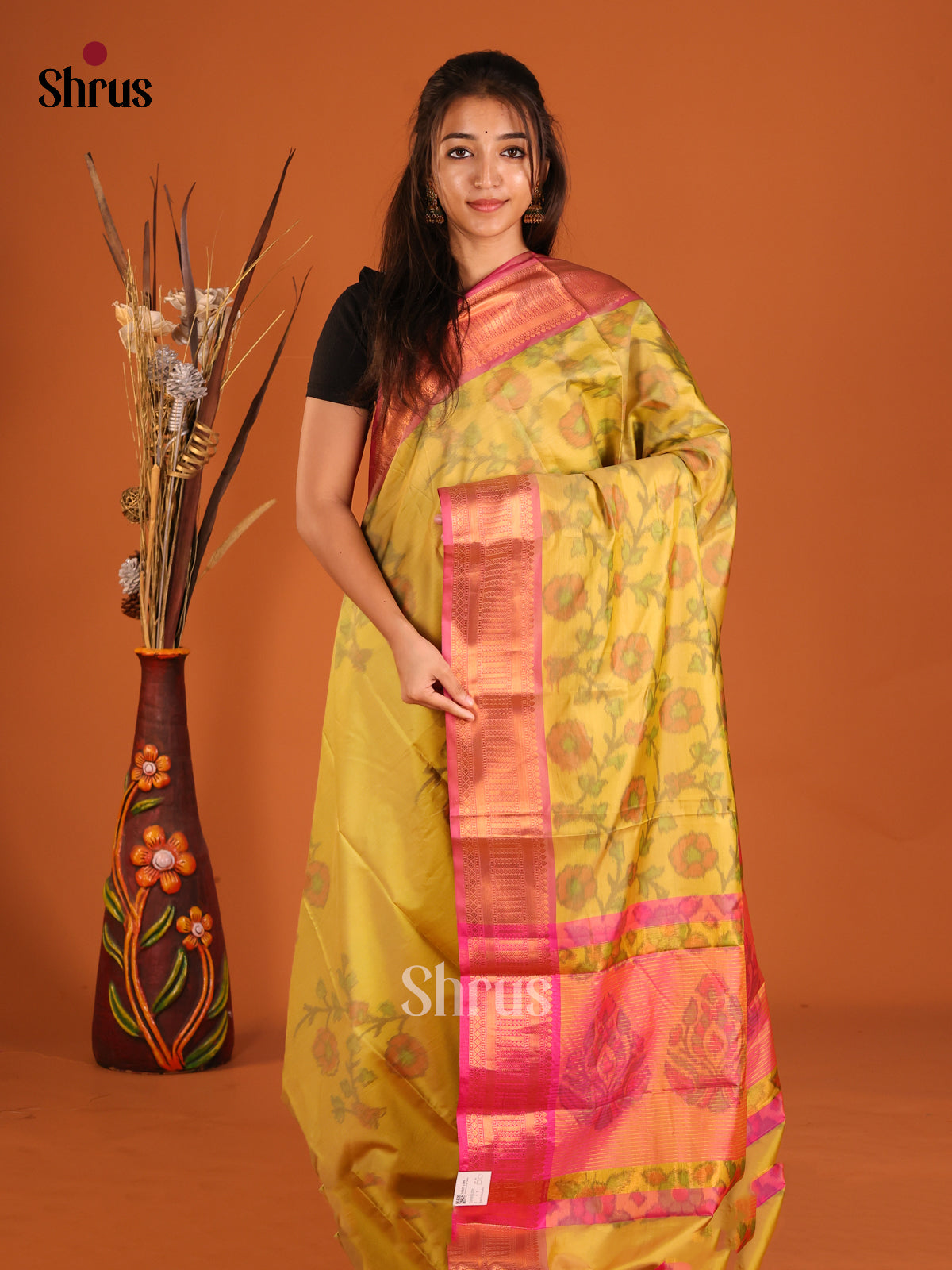 DHS11221 - Semi Pochampally Saree
