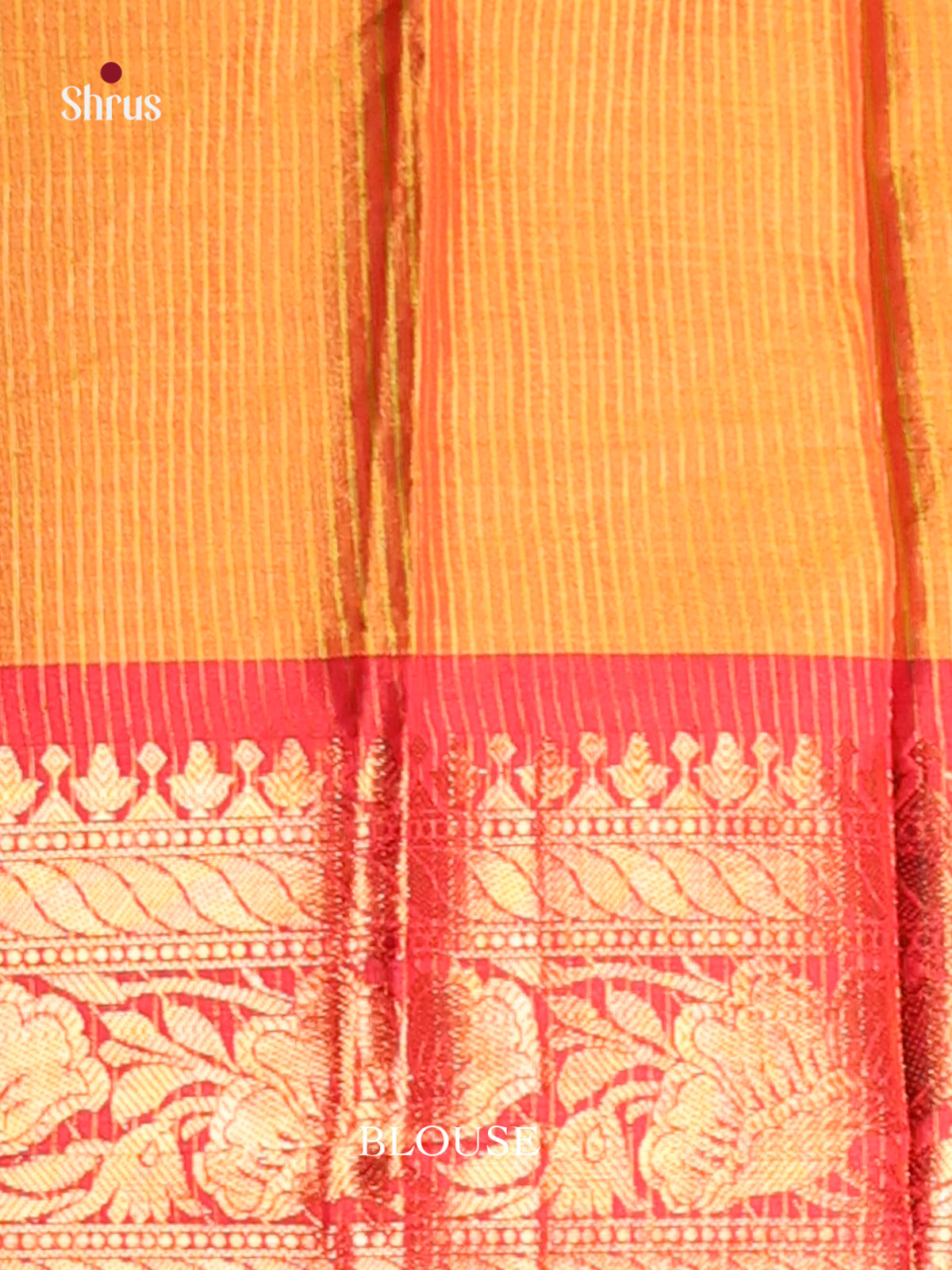 Light Green & Red - Semi Pochampally Saree - Shop on Shrus.com