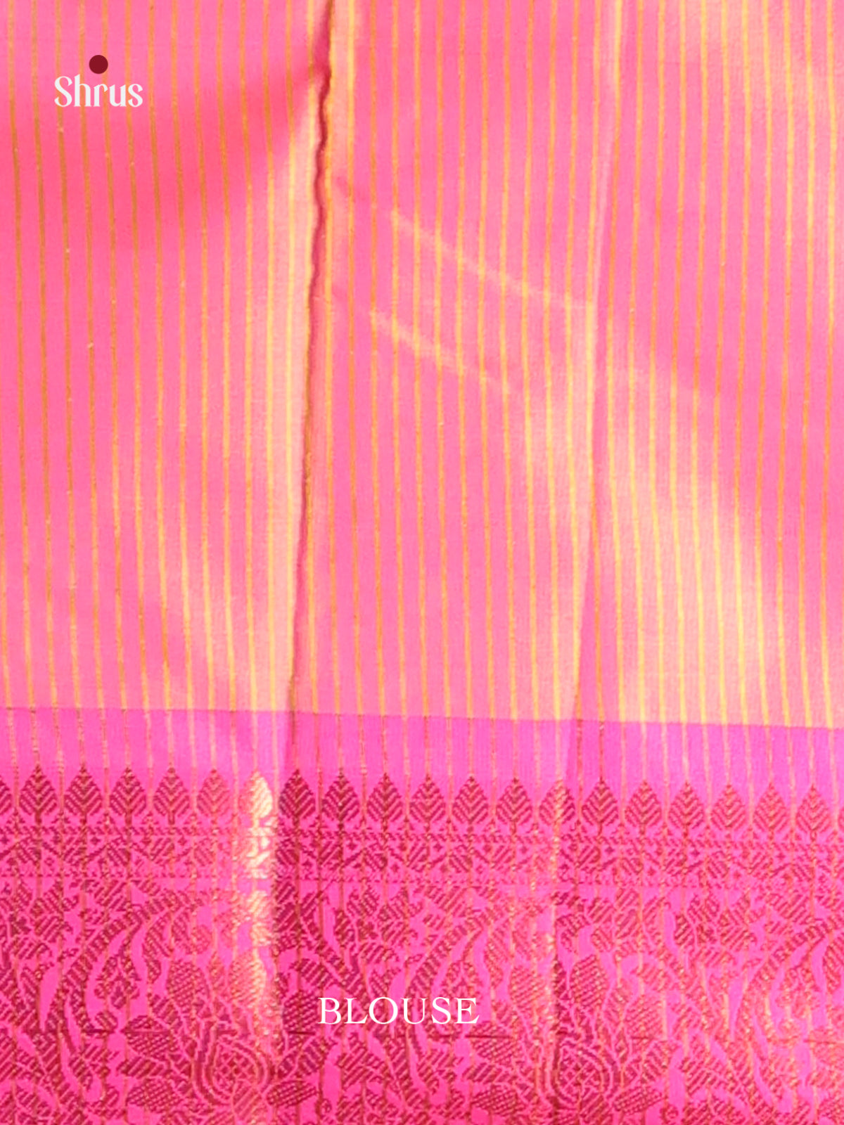 Light Green & Pink - Semi Pochampally Saree - Shop on Shrus.com