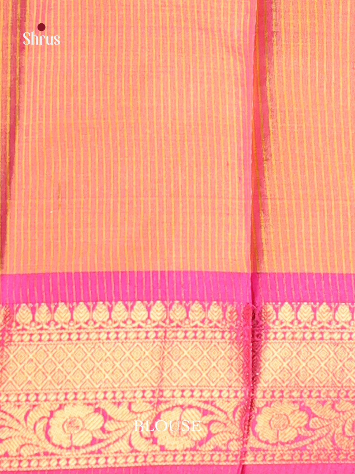 Light Green & Pink - Semi Pochampally Saree - Shop on Shrus.com