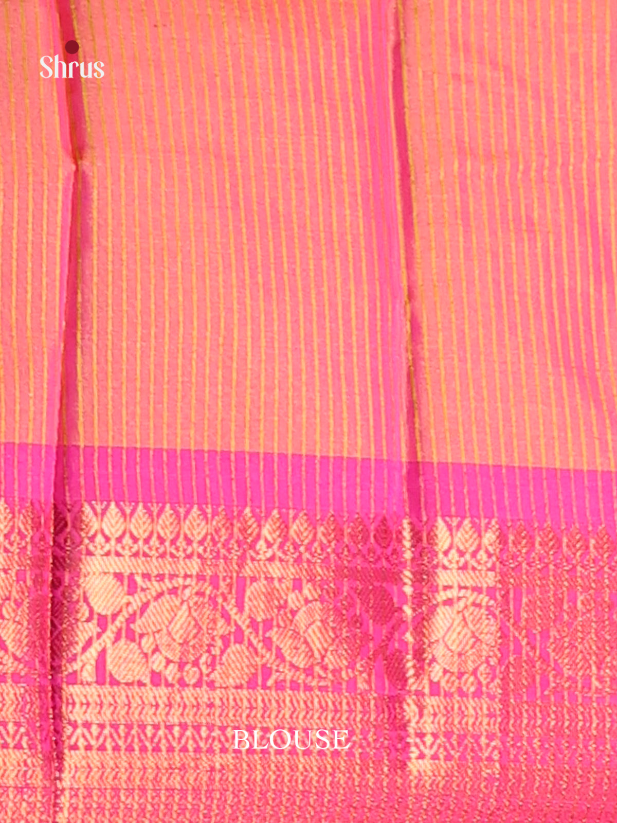 Light Green & Pink - Semi Pochampally Saree - Shop on Shrus.com