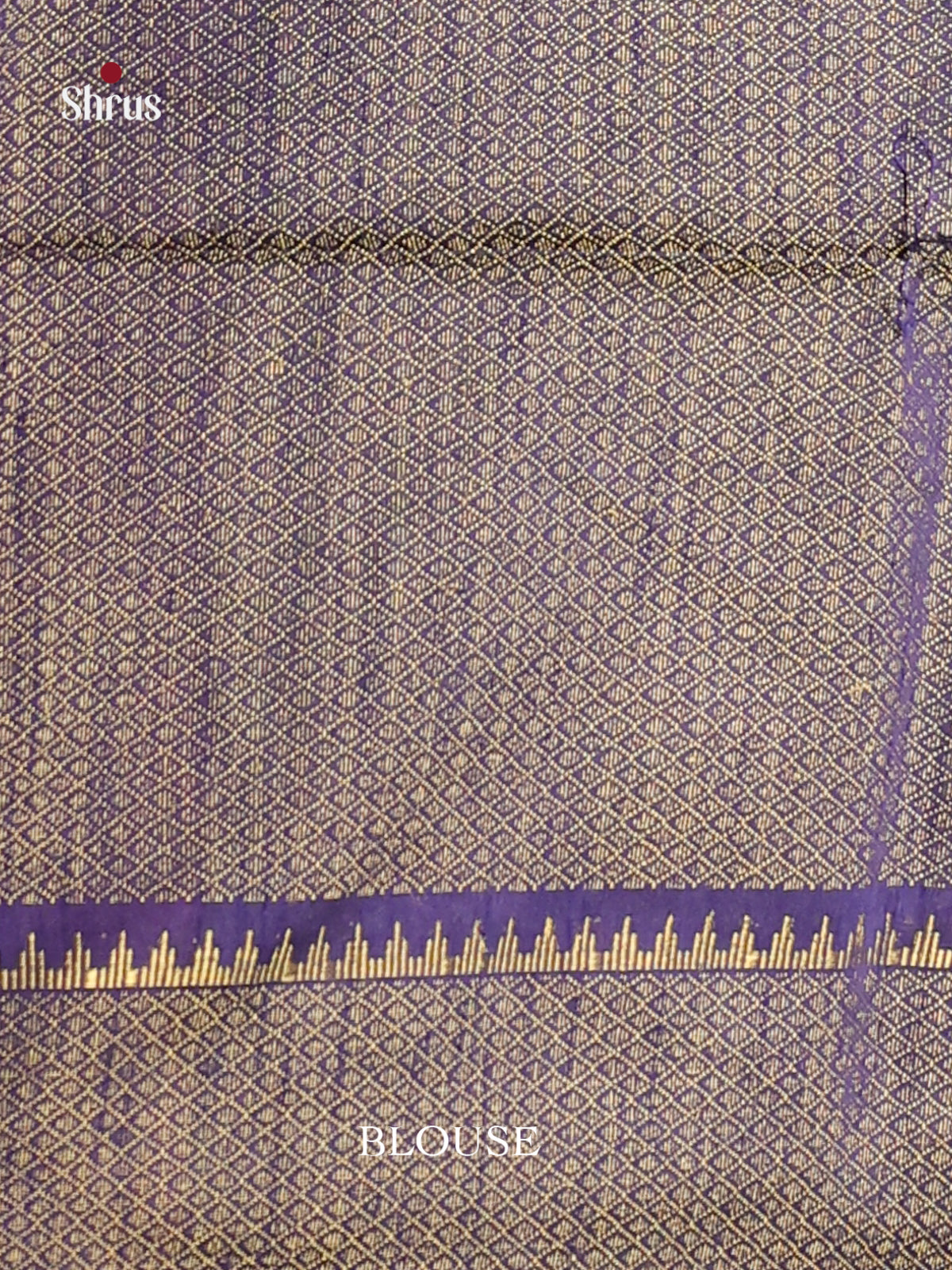 Pink & blue - Semi Rawsilk Saree - Shop on Shrus.com