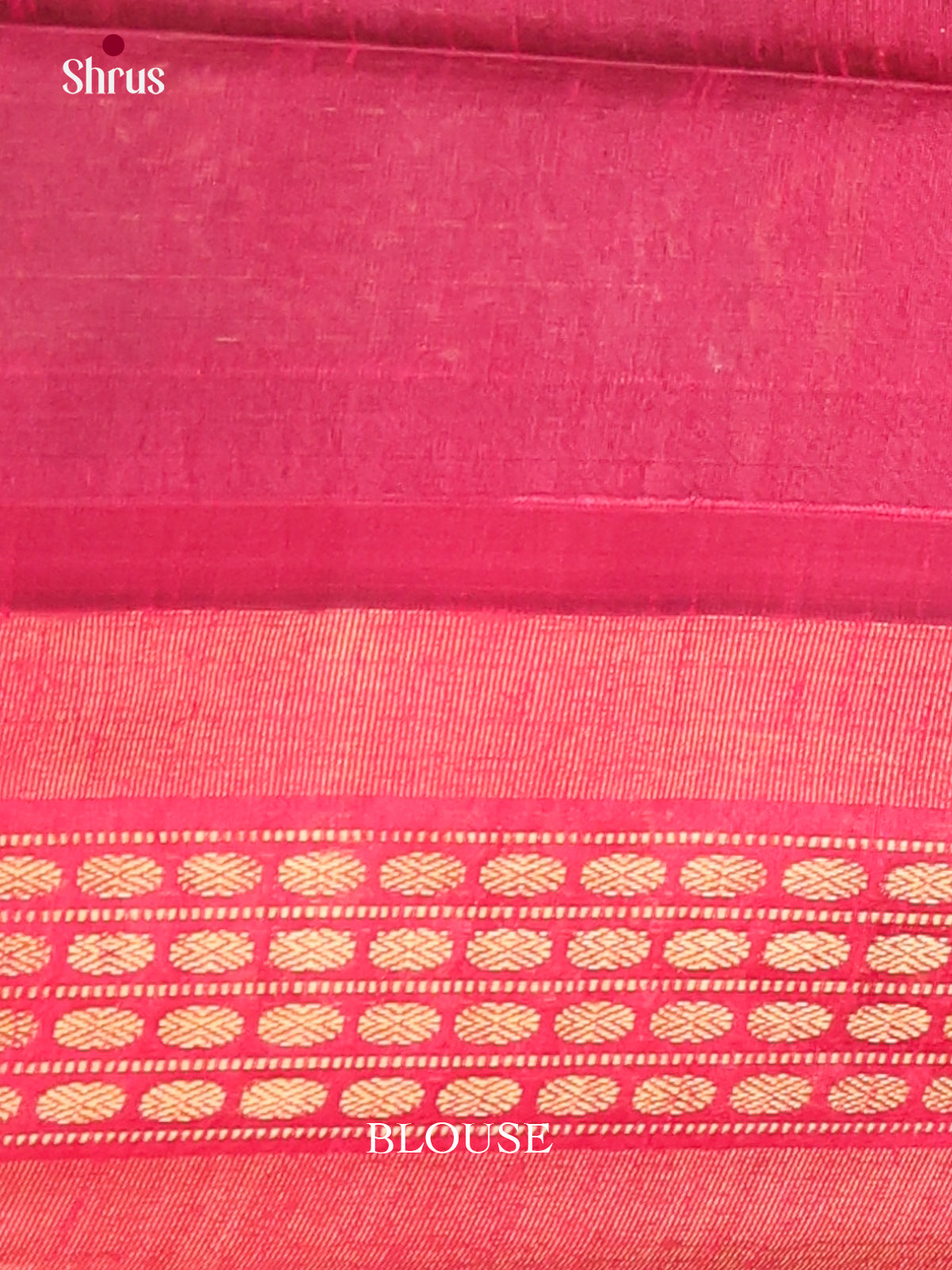Grey & Pink - Semi Rawsilk Saree - Shop on Shrus.com