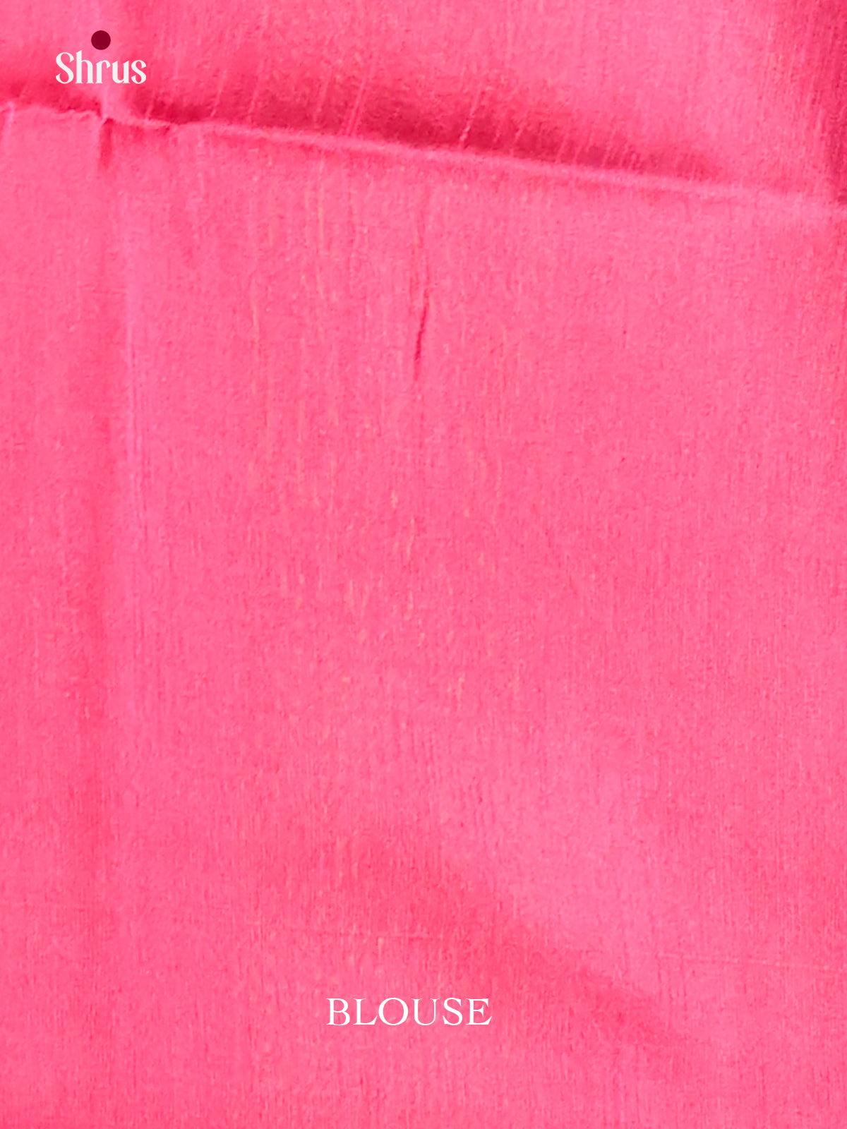 Grey & Pink - Semi Rawsilk Saree - Shop on Shrus.com