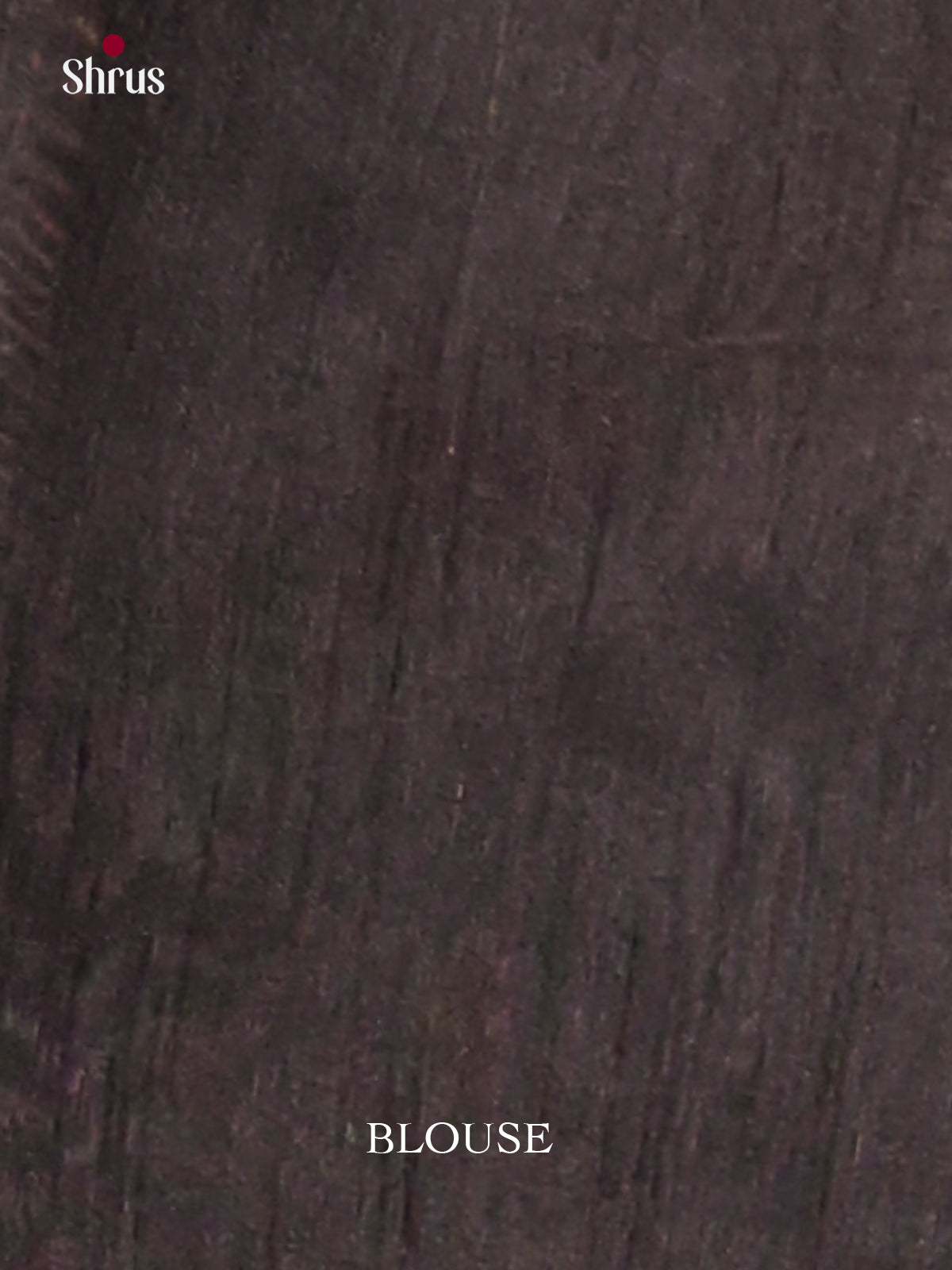 Grey & Black - Semi Rawsilk Saree - Shop on Shrus.com
