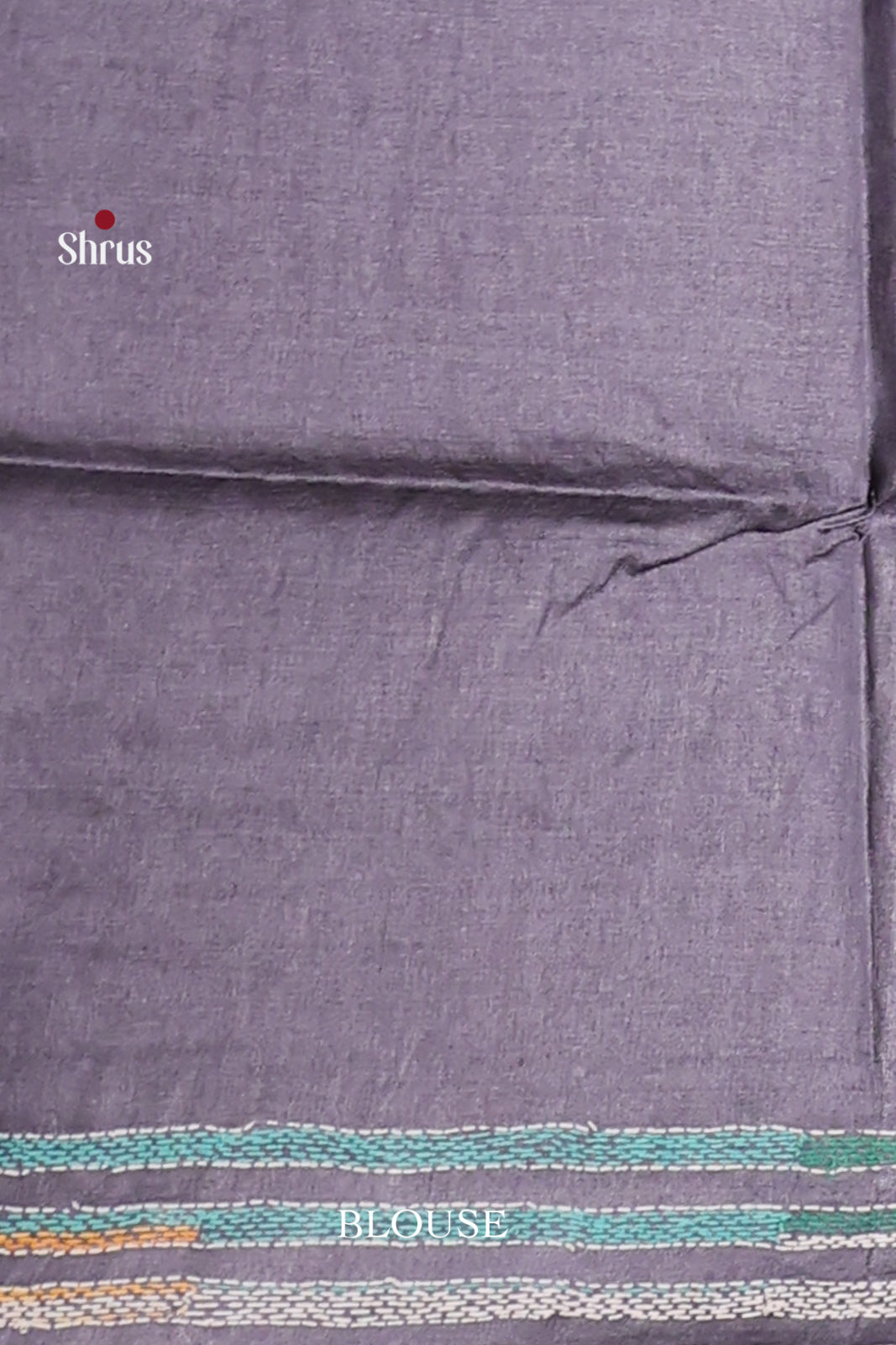 Grey & Brown - Tussar Saree - Shop on Shrus.com