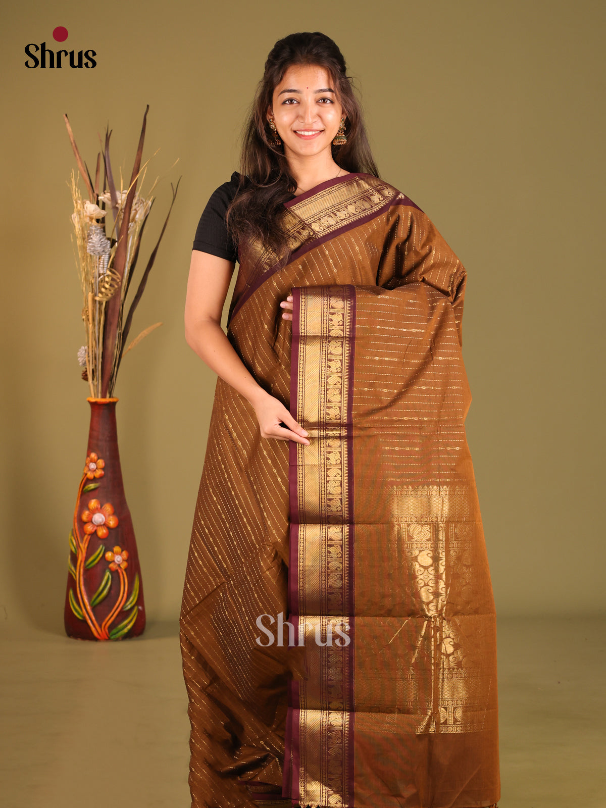 DHS11552 - Chettinad Cotton Saree