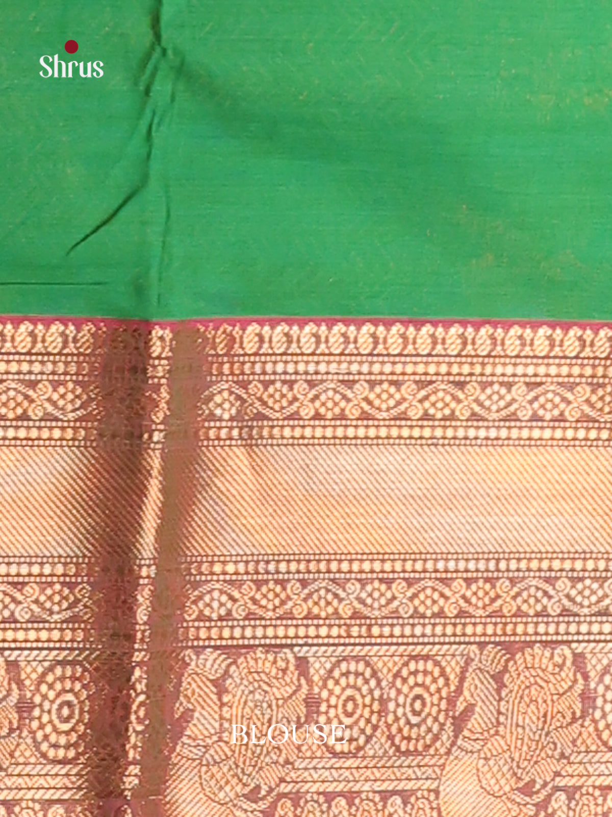 Green & Maroon- Chettinad Cotton Saree