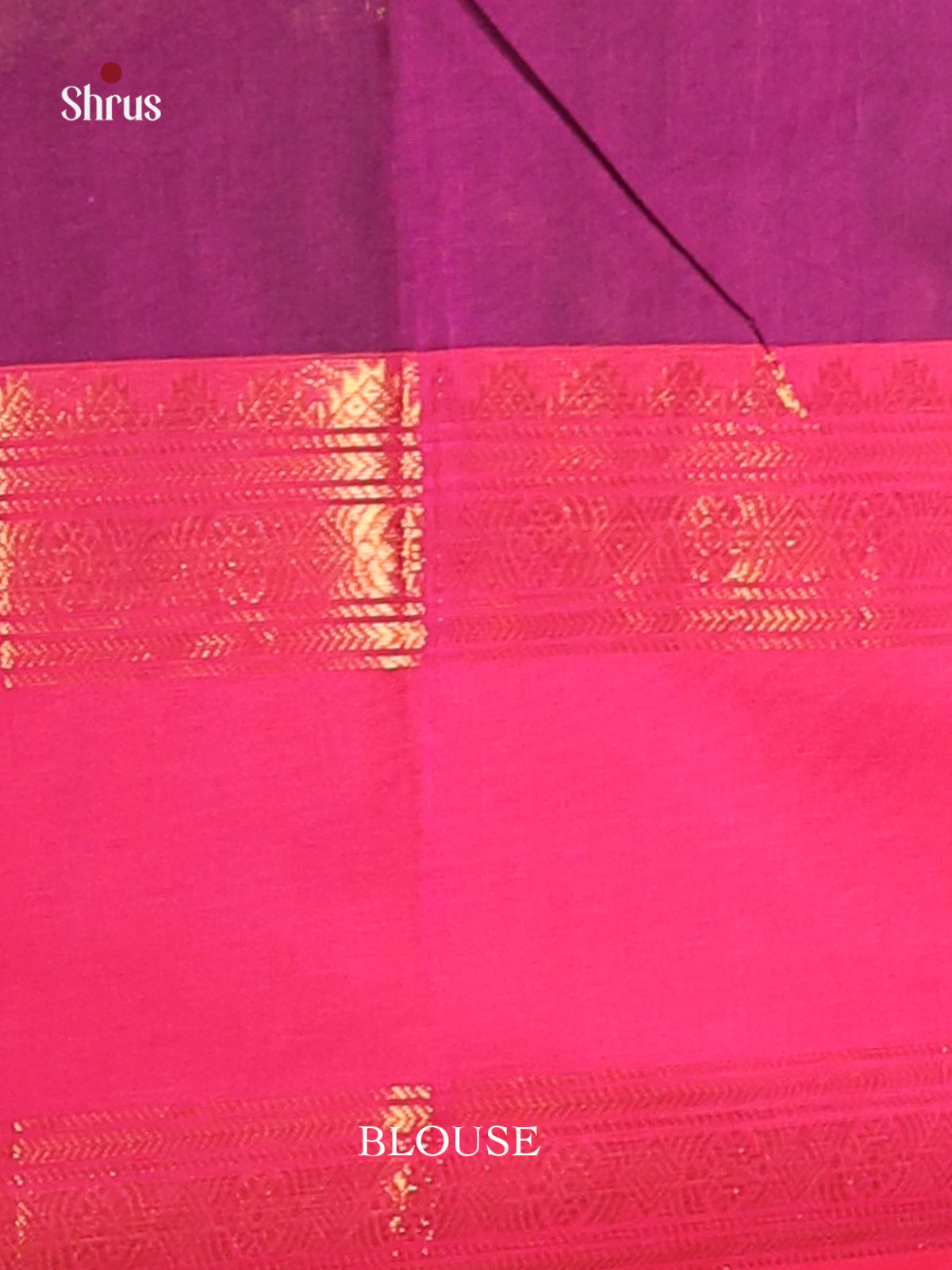 Violet & Pink - Chettinad Cotton Saree