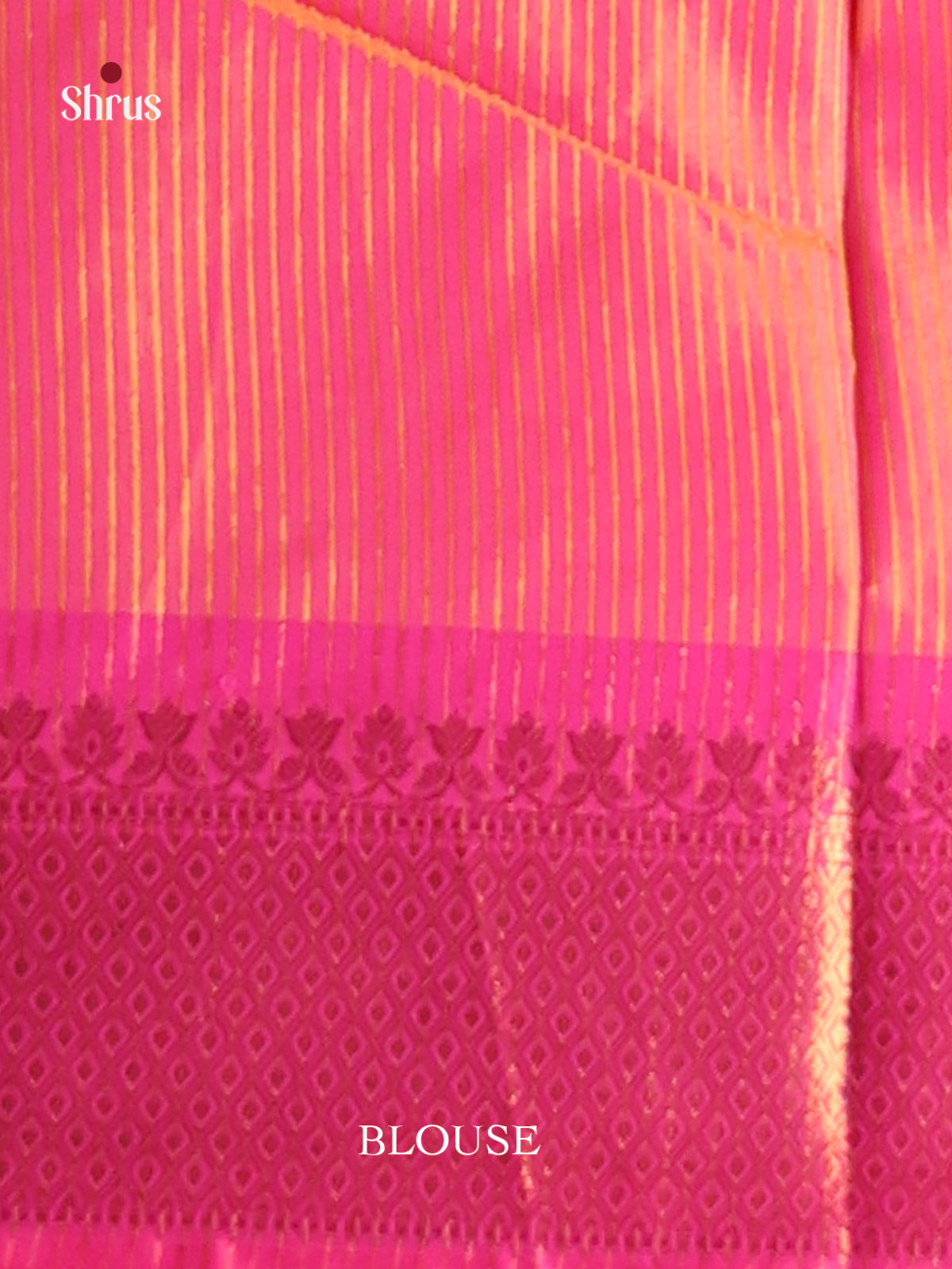 Light Green & Pink - Semi Pochampally Saree - Shop on Shrus.com