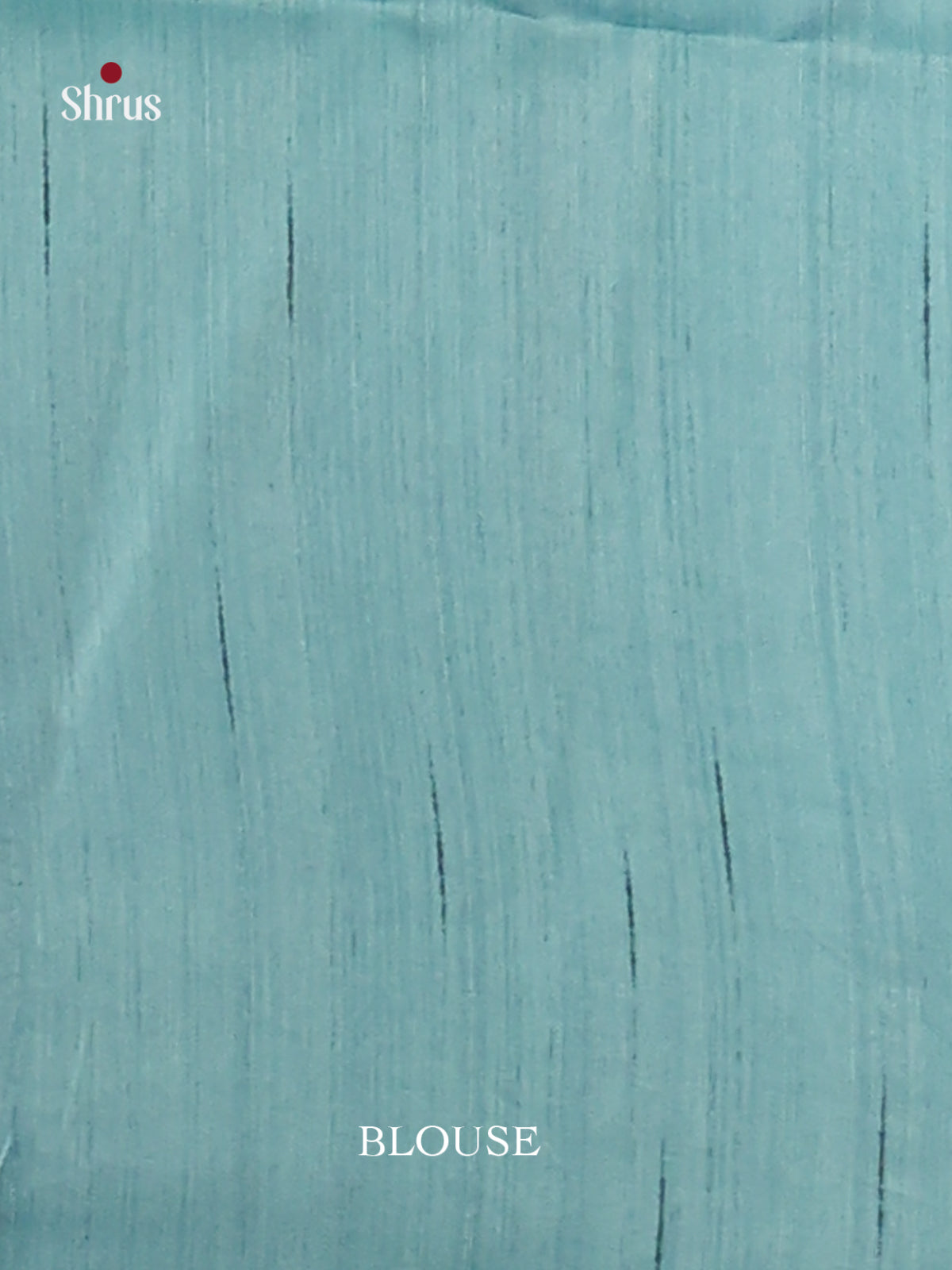 Blue - Semi Rawsilk Saree