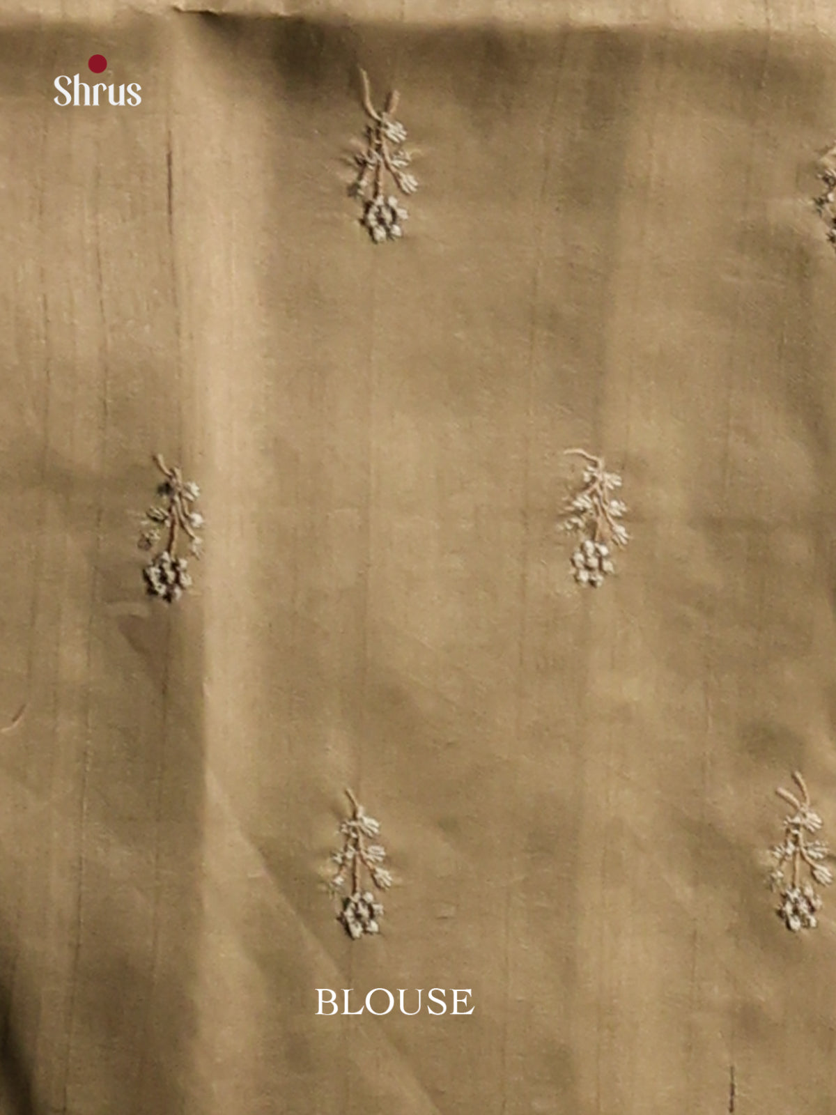 Chutney Green- Semi Rawsilk Saree