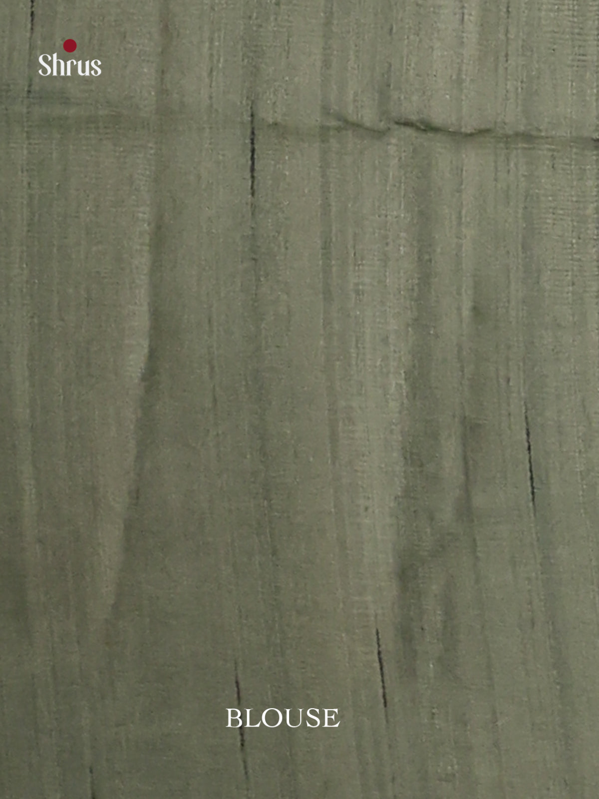 Grey Green - Semi Rawsilk Saree - Shop on Shrus.com