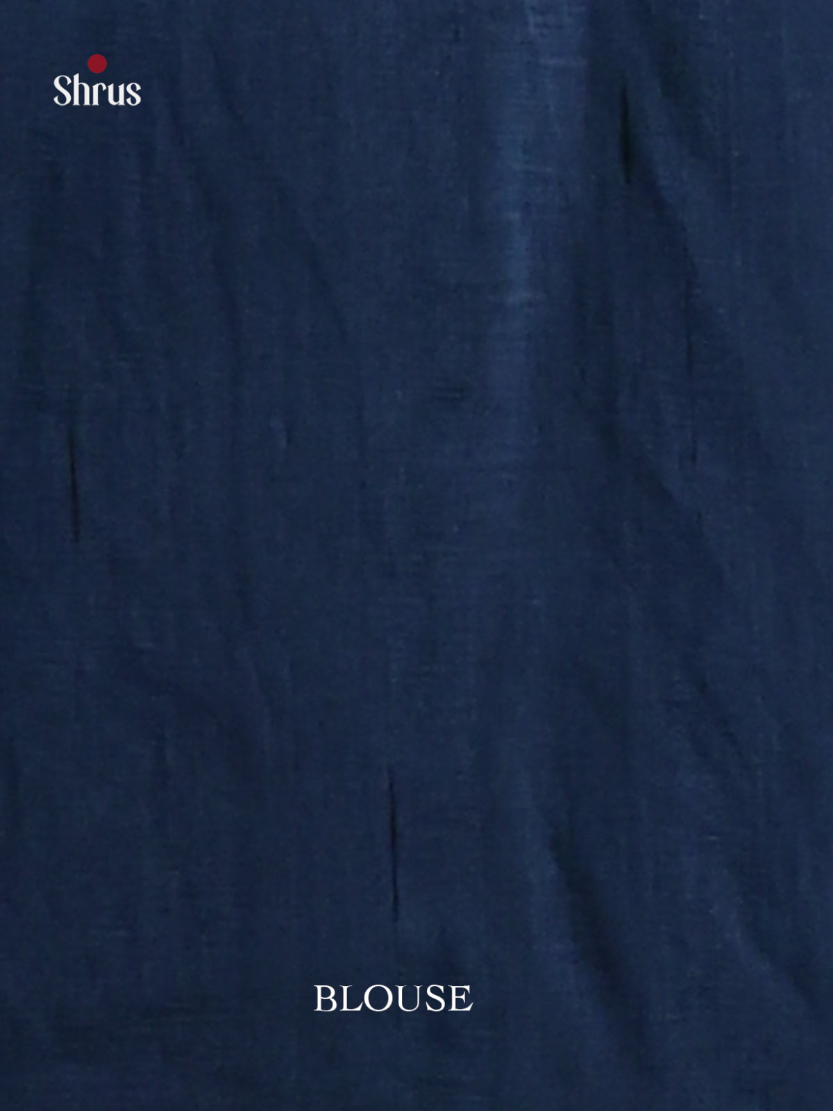 Blue - Semi Rawsilk Saree