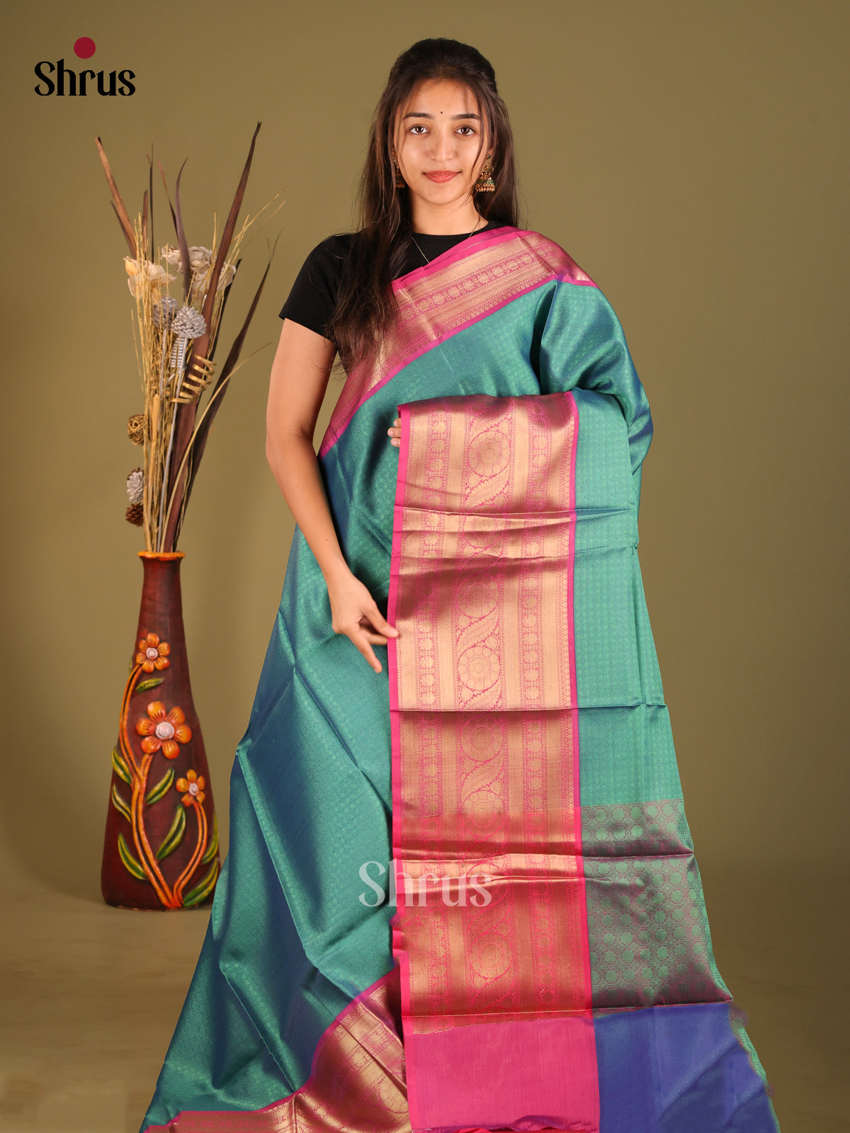 DHS11849 - Tanchoi Saree