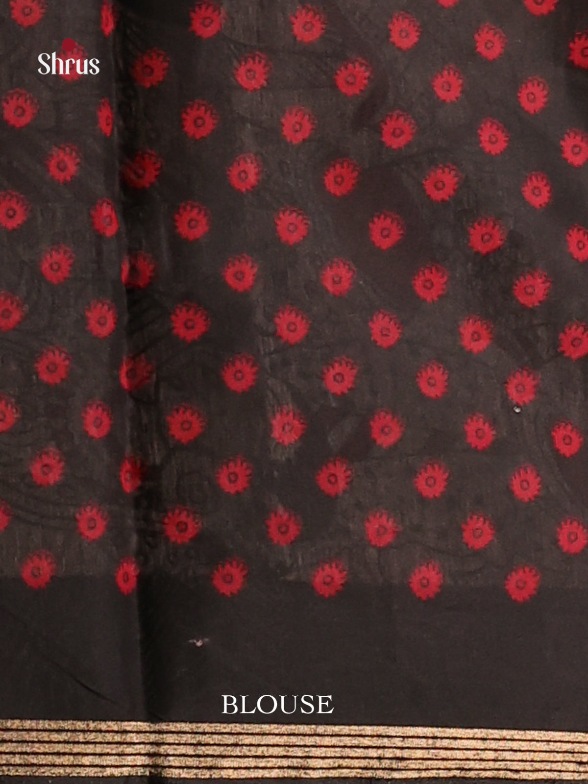 Red & Black - Art Modal Saree - Shop on Shrus.com