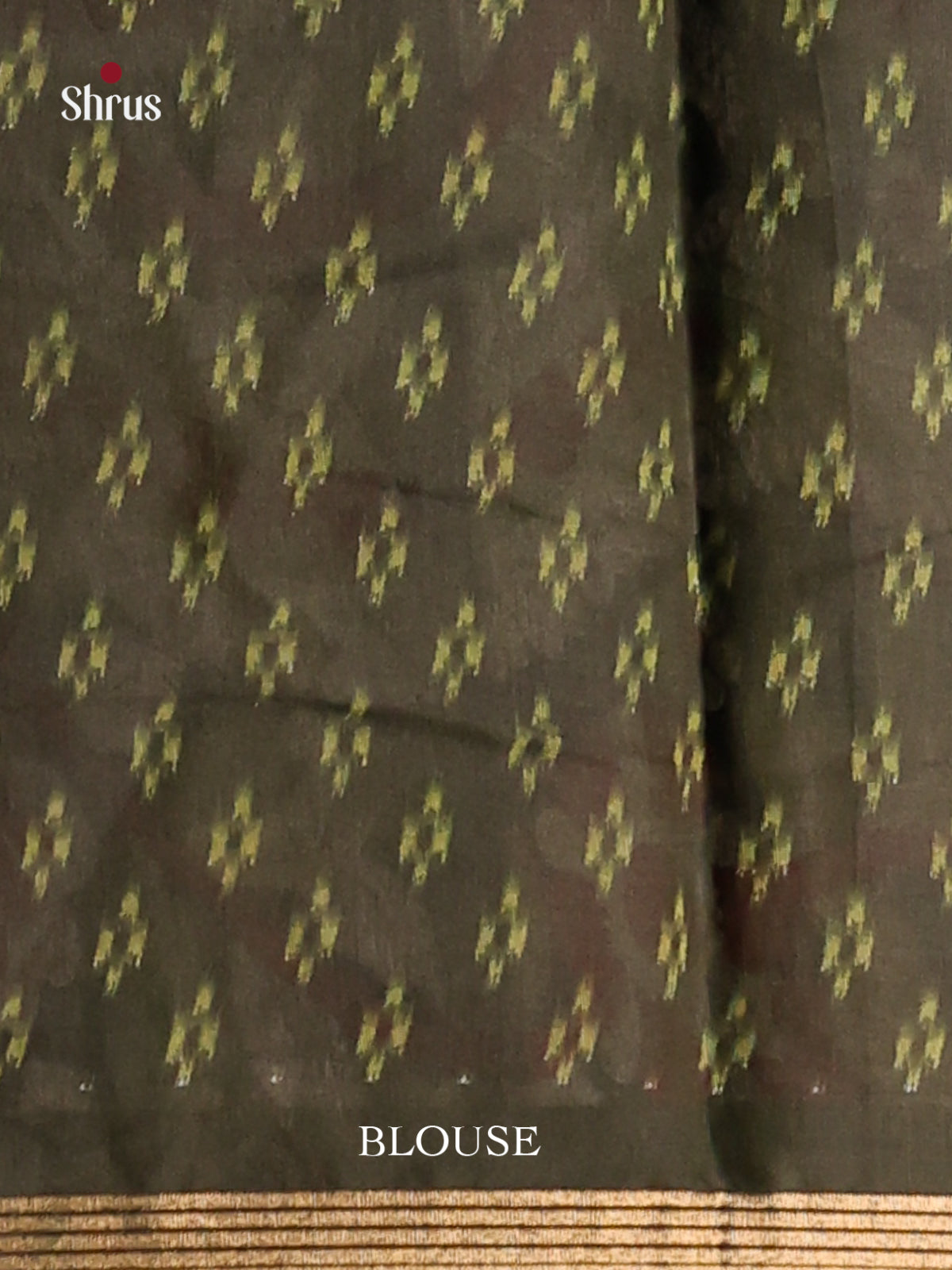 Light Green & Green- Art Modal Saree - Shop on Shrus.com