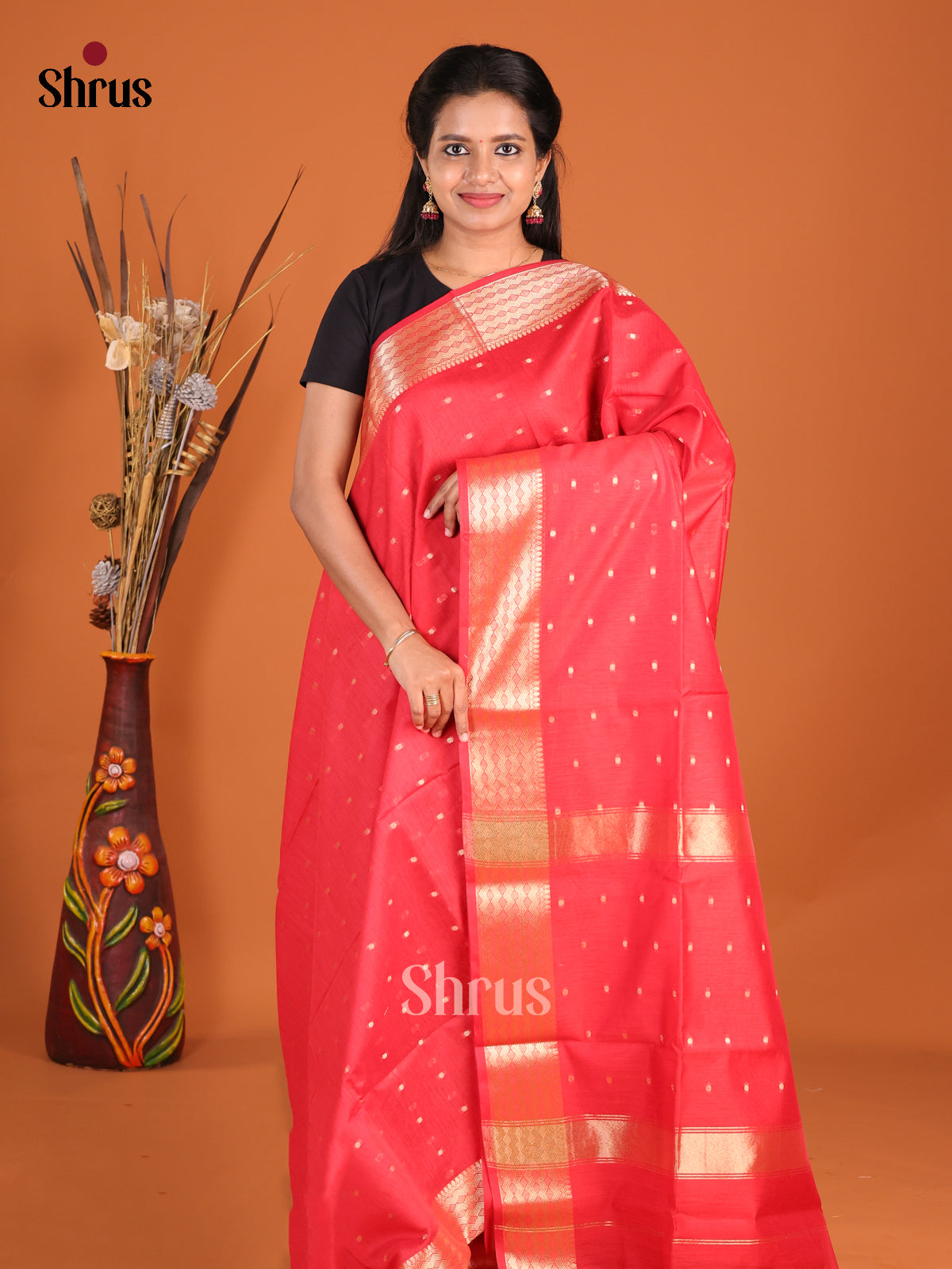 DHS11963 - Art Maheshwari Saree - Shop on Shrus.com