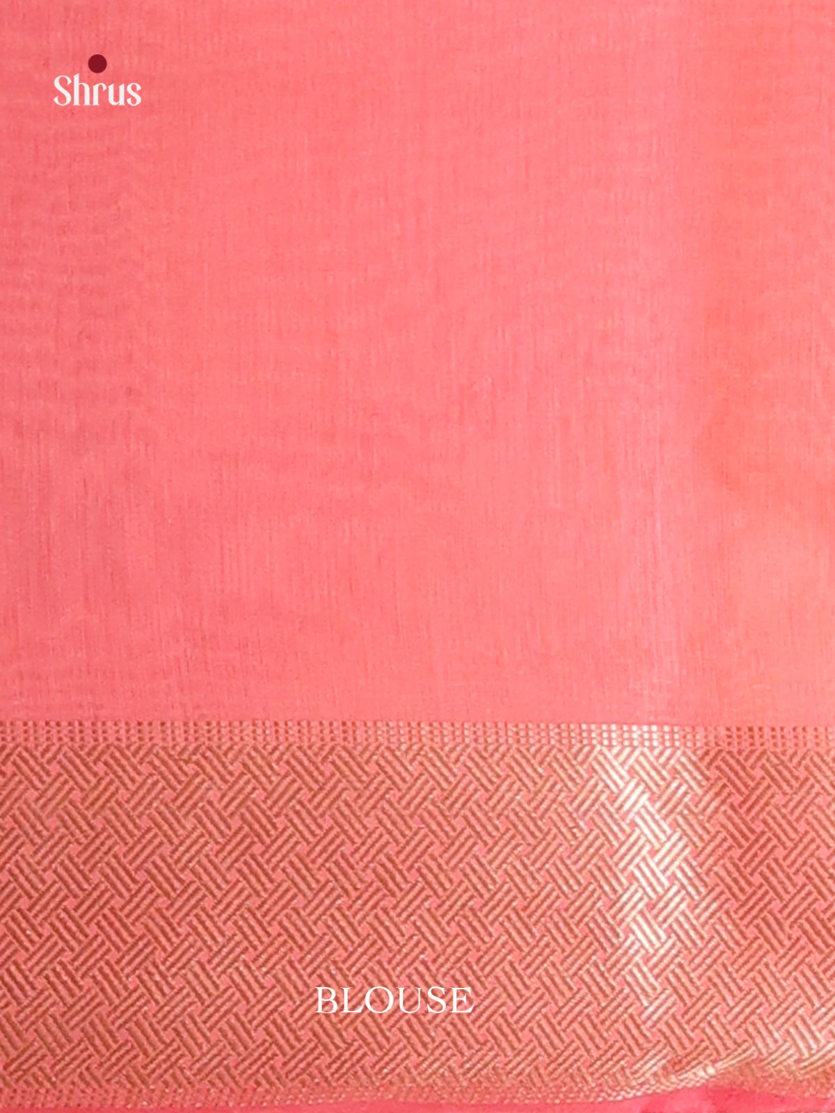Peachish Pink- Art Maheshwari Saree
