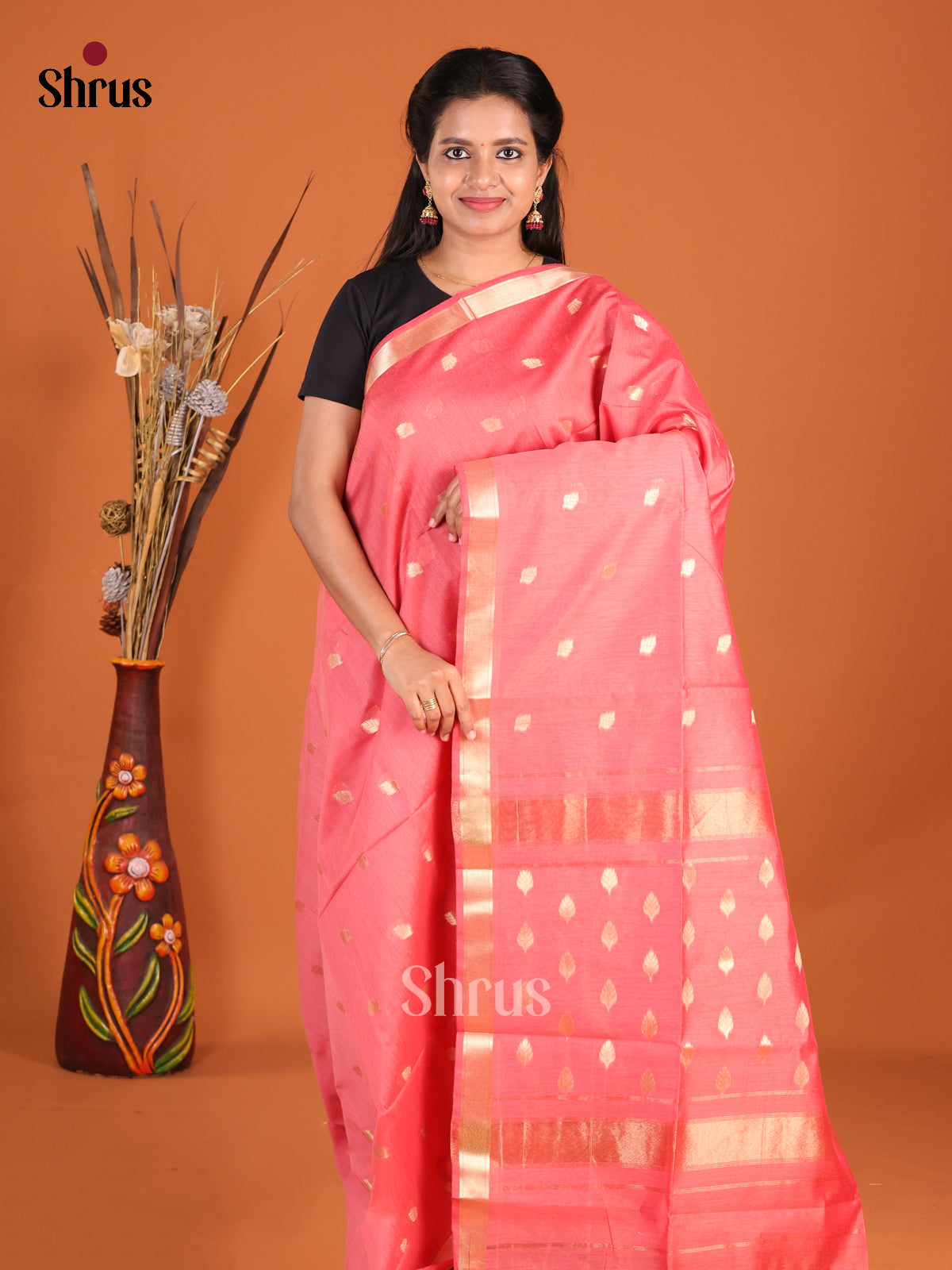 DHS11976 - Art Maheshwari Saree - Shop on Shrus.com
