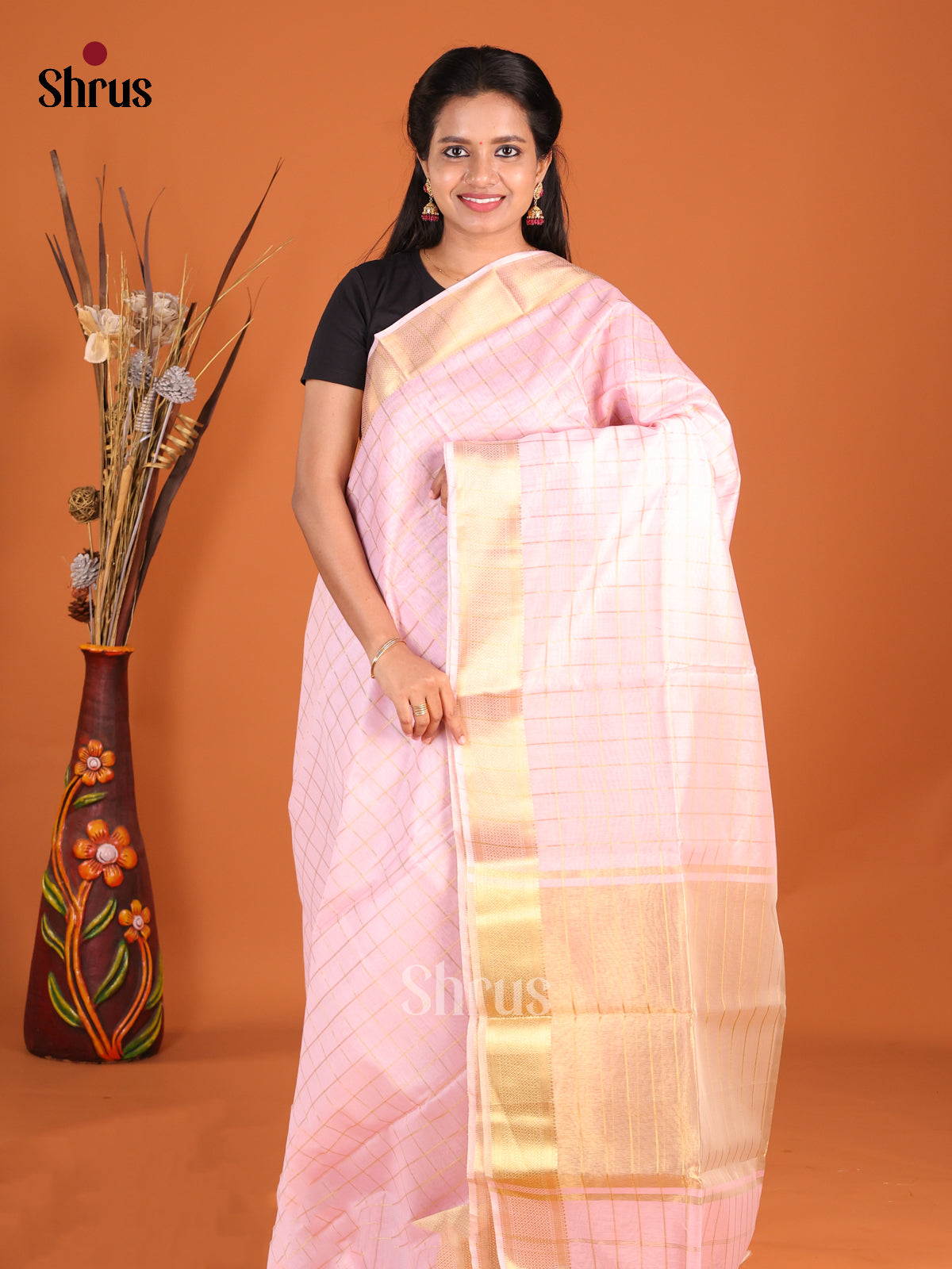 DHS11987 - Art Maheshwari Saree - Shop on Shrus.com