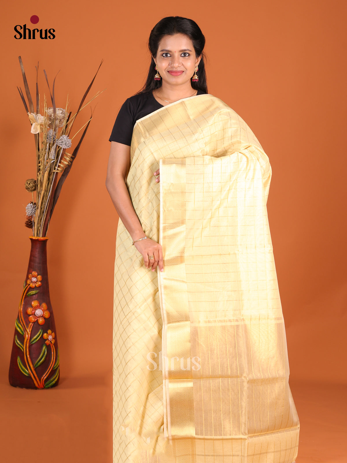 DHS11988 - Art Maheshwari Saree - Shop on Shrus.com
