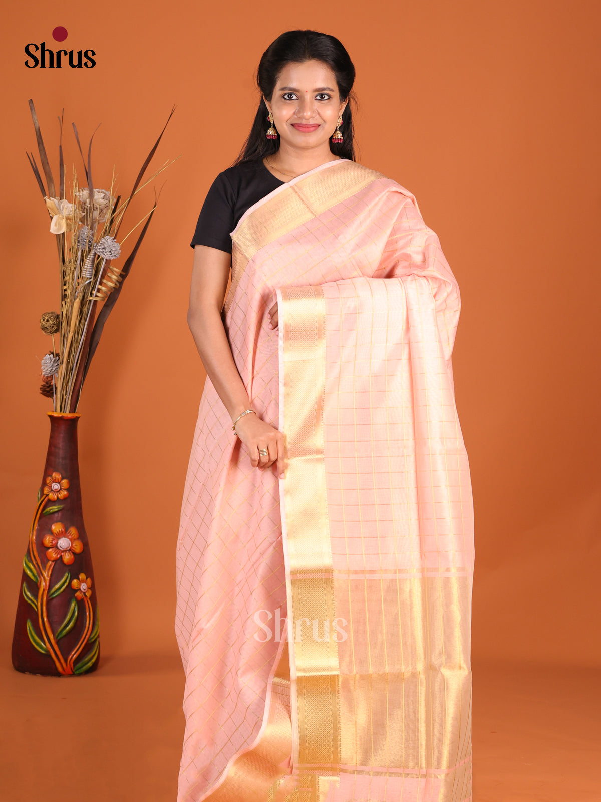 DHS11989 - Art Maheshwari Saree - Shop on Shrus.com