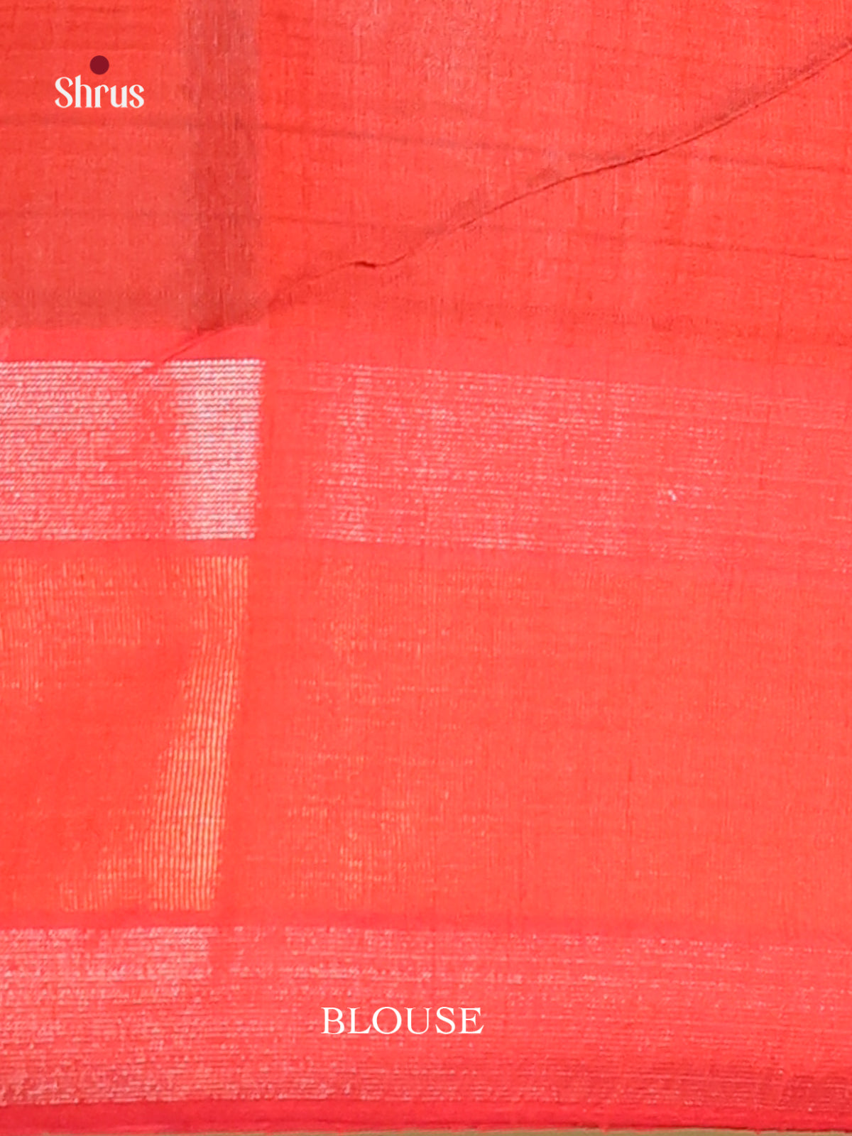 Green & Red - Raw Silk Saree