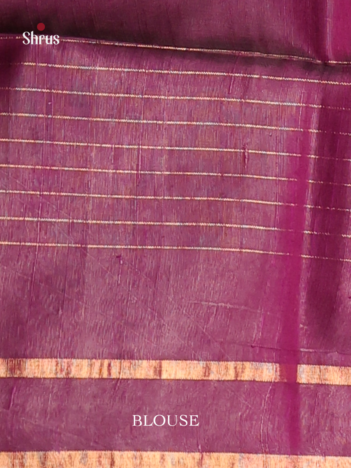DHS12203 - Raw Silk Saree - Shop on Shrus.com