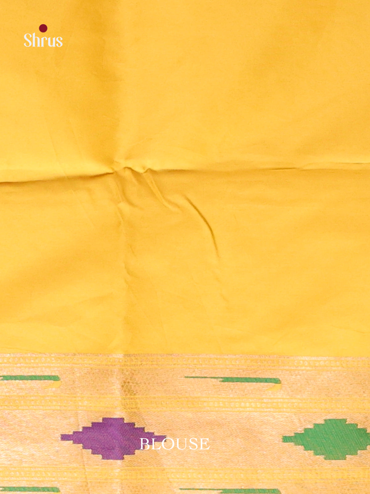DHS12223 - Semi Paithani Saree - Shop on Shrus.com