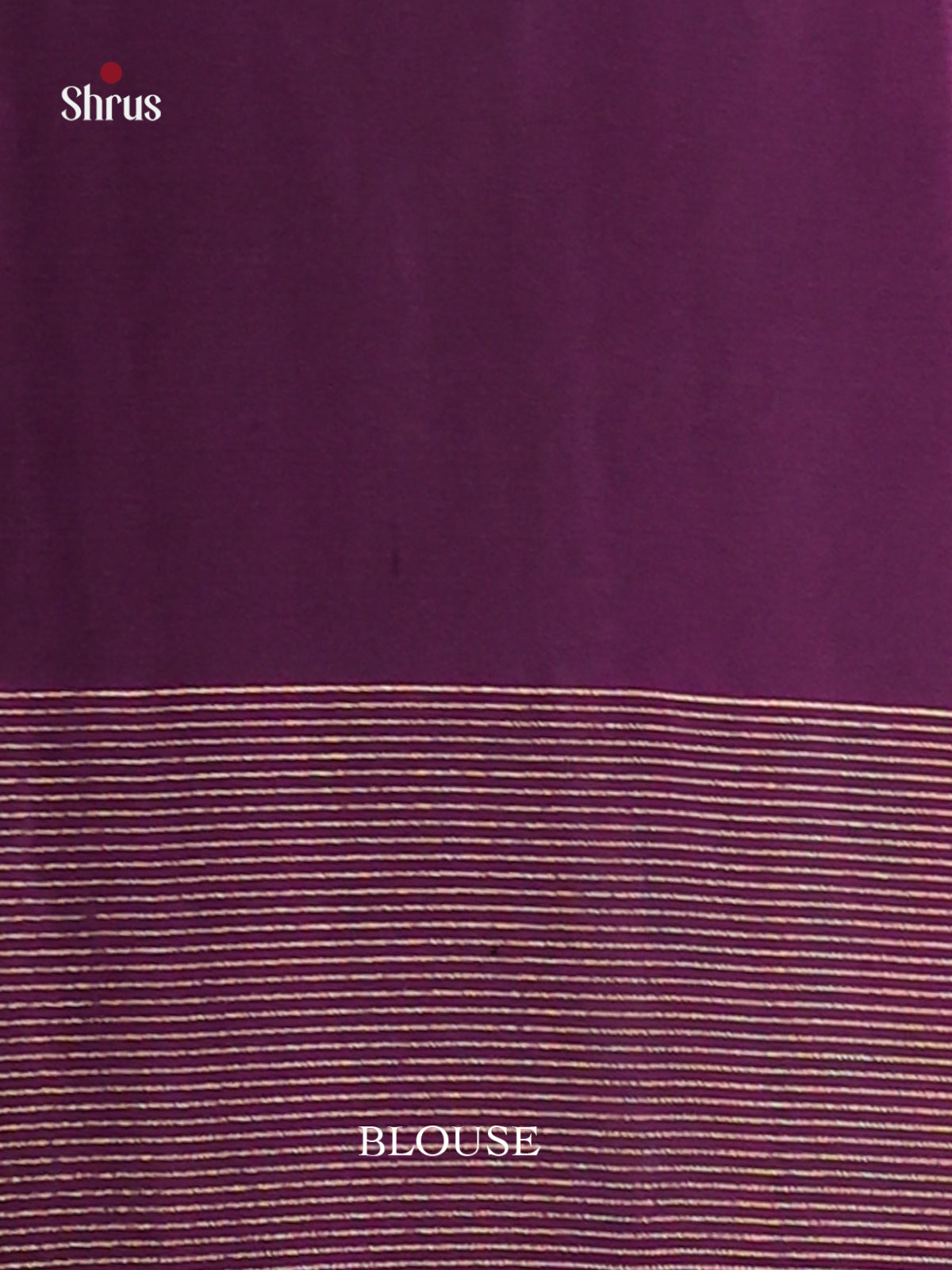 Blue & Violet Soft Silk Saree gleams with zari motifs - Shop on Shrus.com
