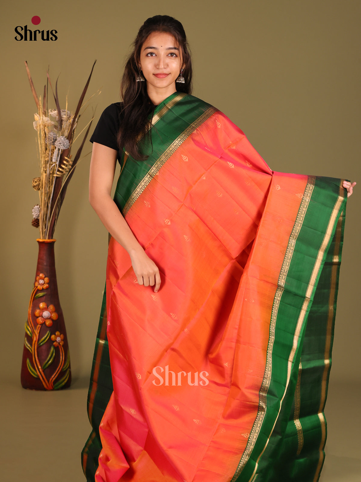 DHS12266-Soft Silk Saree