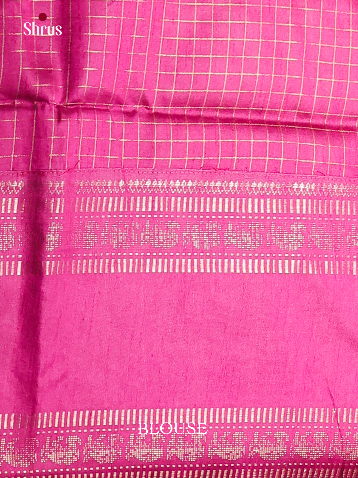 Brown & Purple - Semi Rawsilk Saree