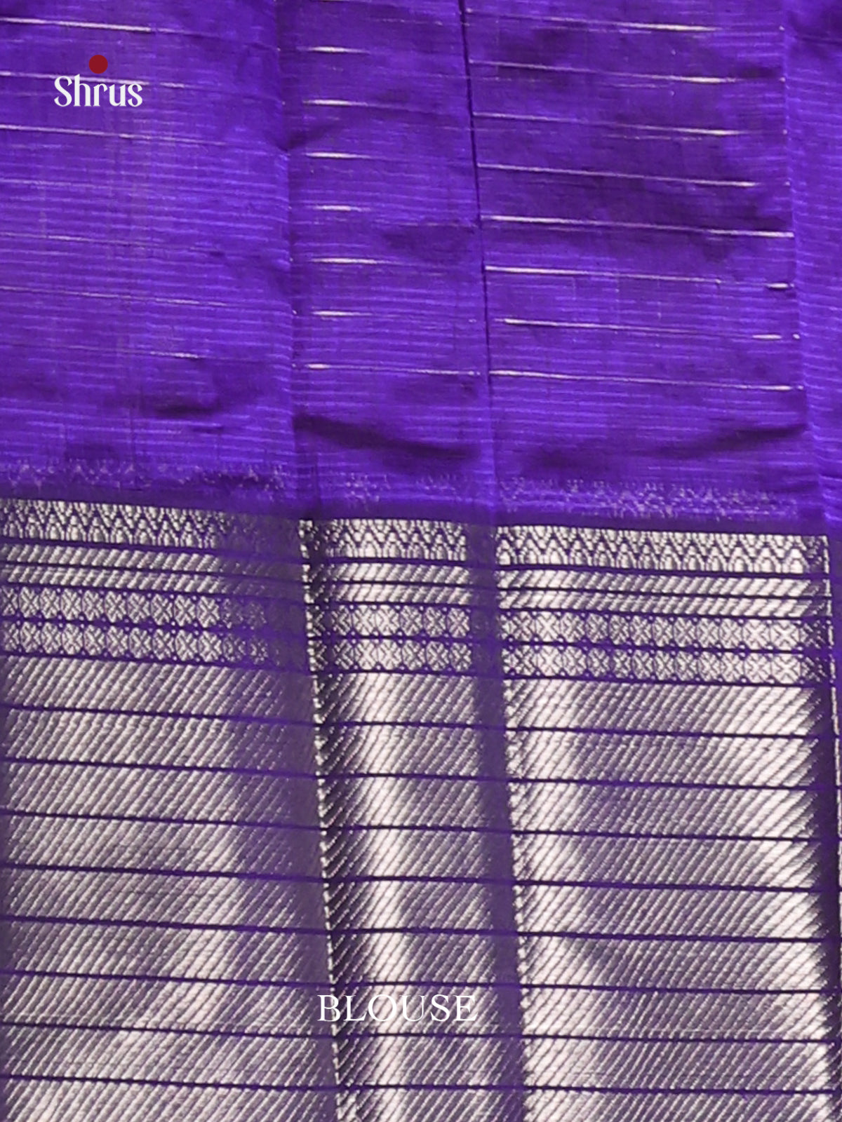 Violet(Single Tone) - Mangalagiri silkcotton Saree - Shop on Shrus.com