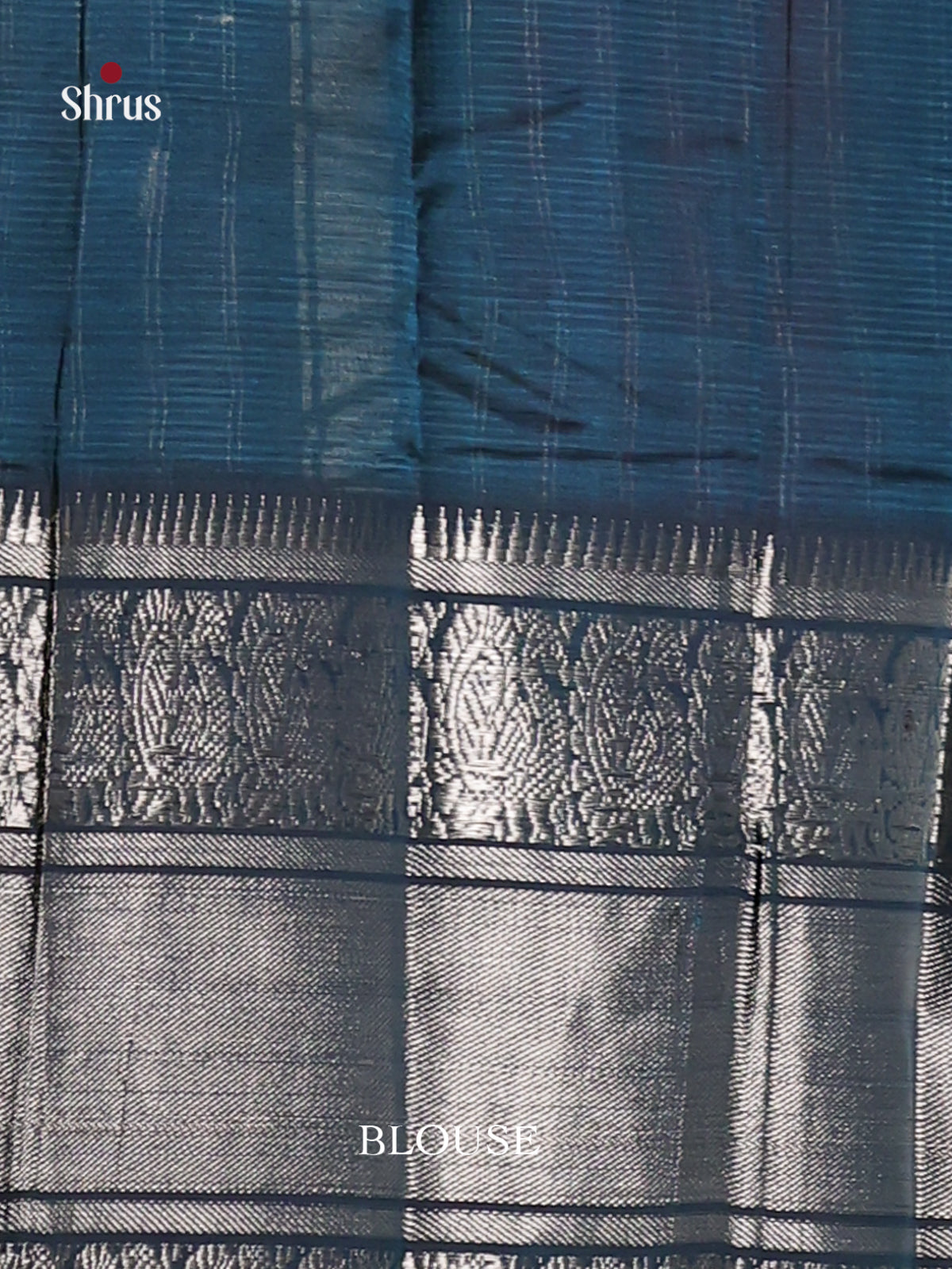 Blue(single Tone)- Mangalagiri silkcotton Saree