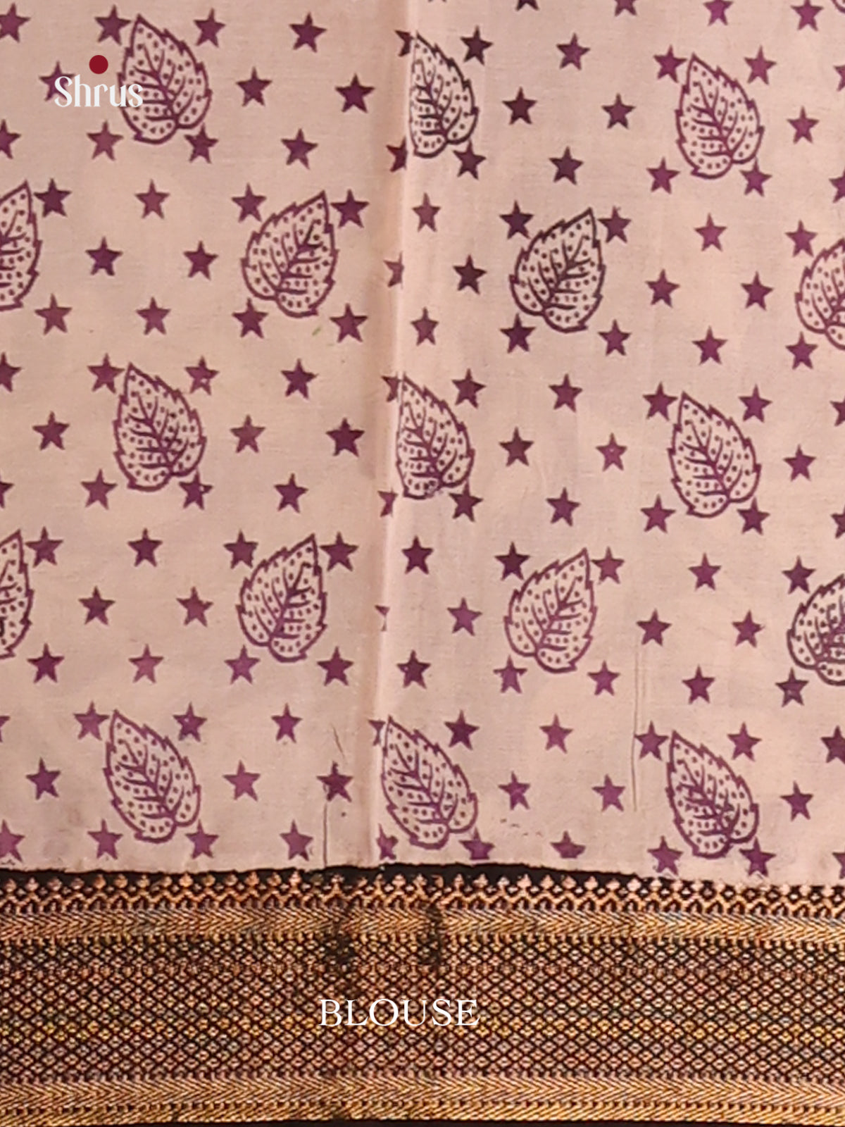 Red & Purple - chennur-kalamkari Saree