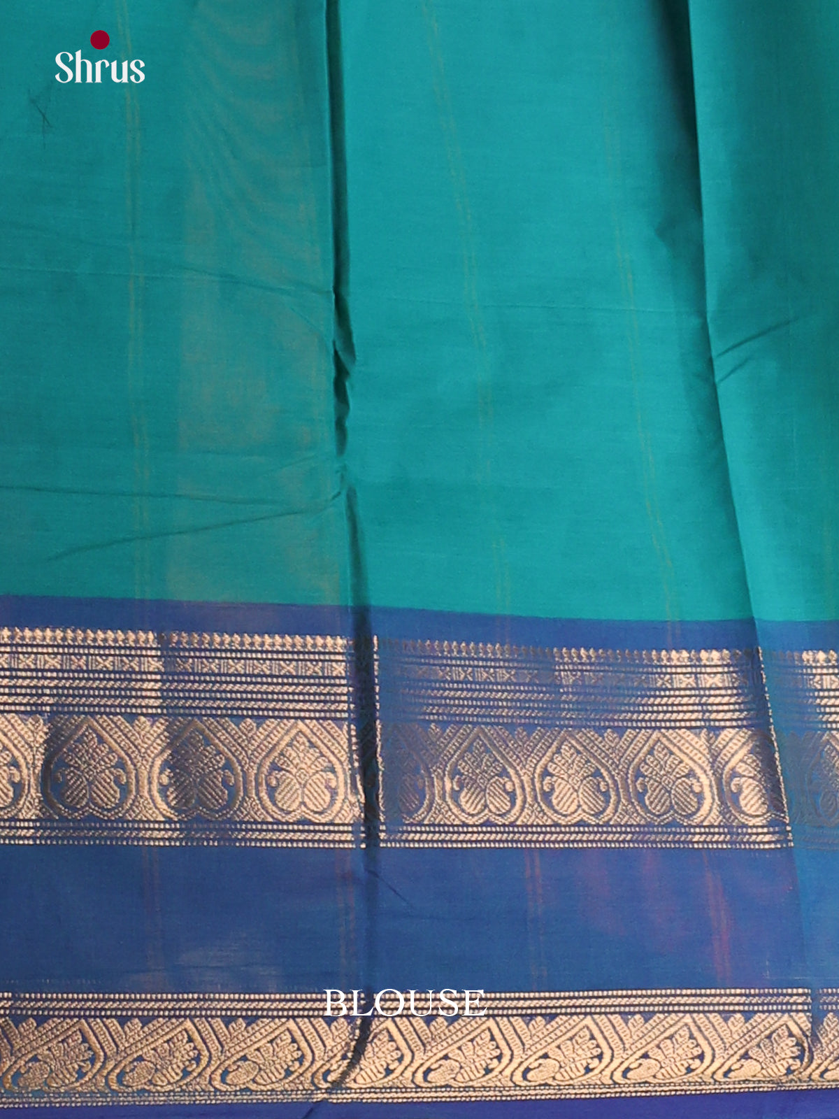 Peacock Blue & Blue -Chettinad Cotton